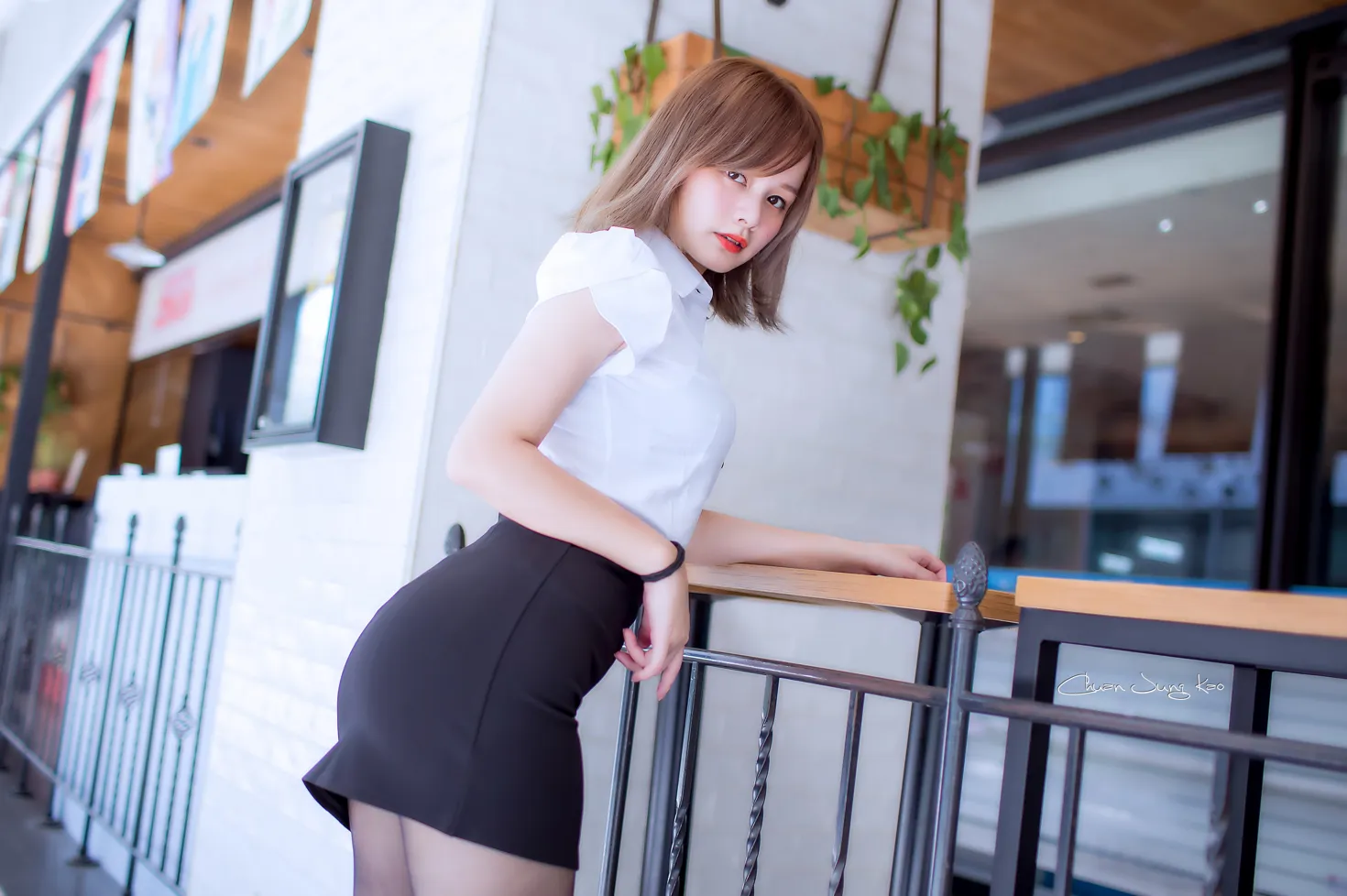 [爱美足] NO.167 乐儿 OL黑丝高跟美腿 街拍#[39P]-3