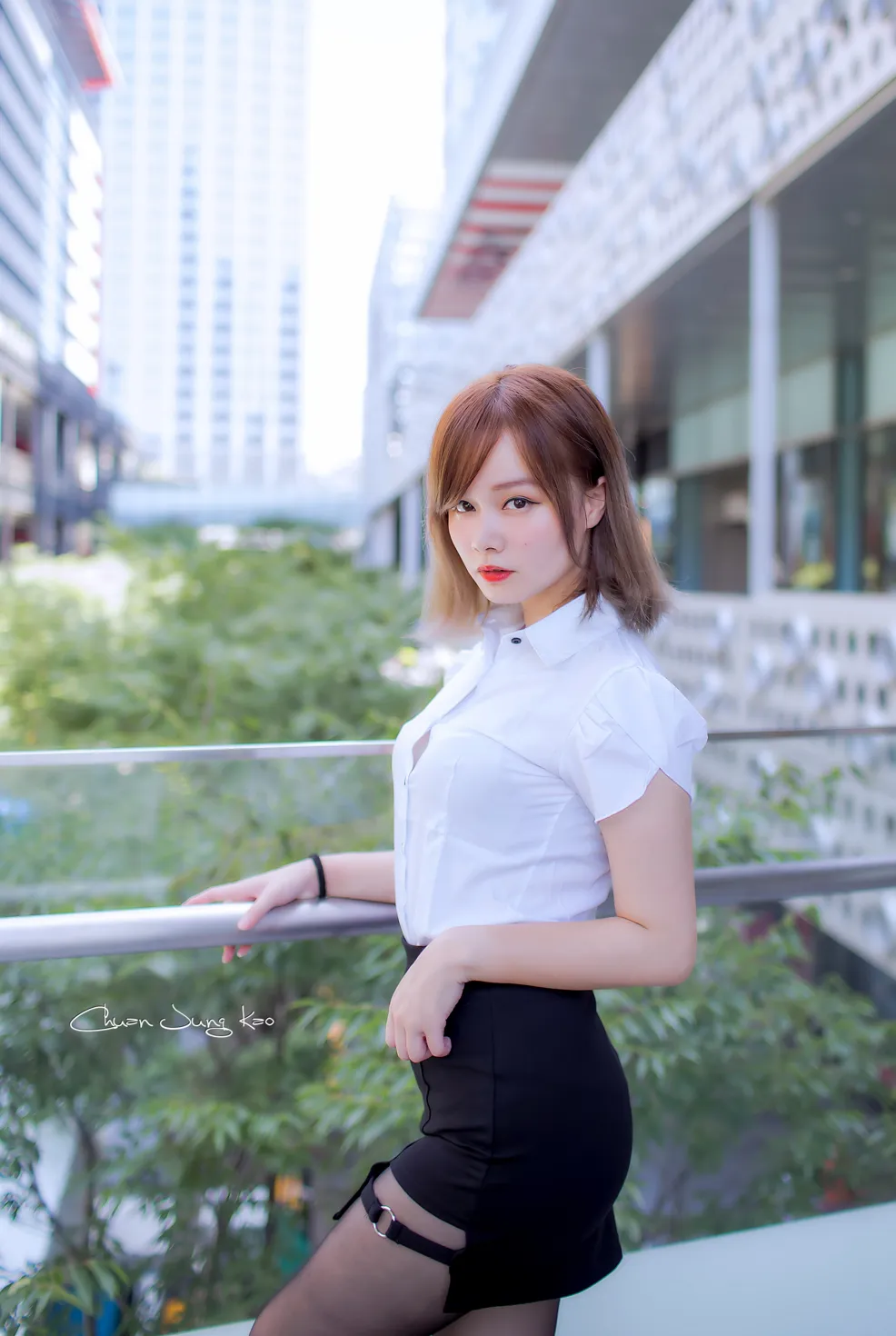 [爱美足] NO.167 乐儿 OL黑丝高跟美腿 街拍#[39P]-8