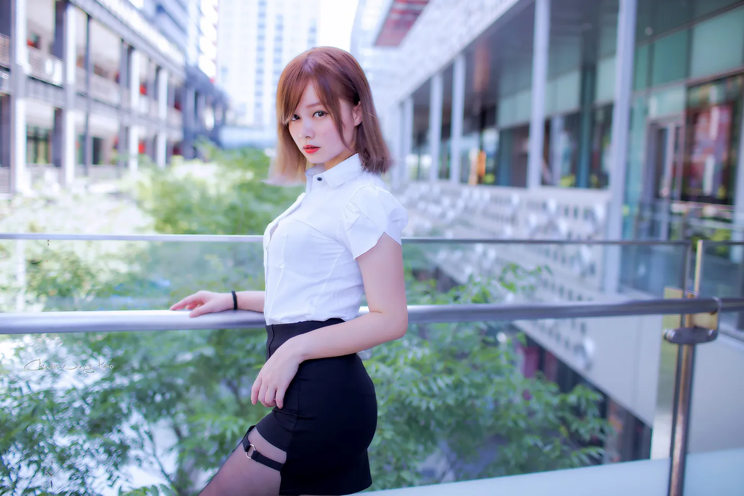 [爱美足] NO.167 乐儿 OL黑丝高跟美腿 街拍#[39P]-10