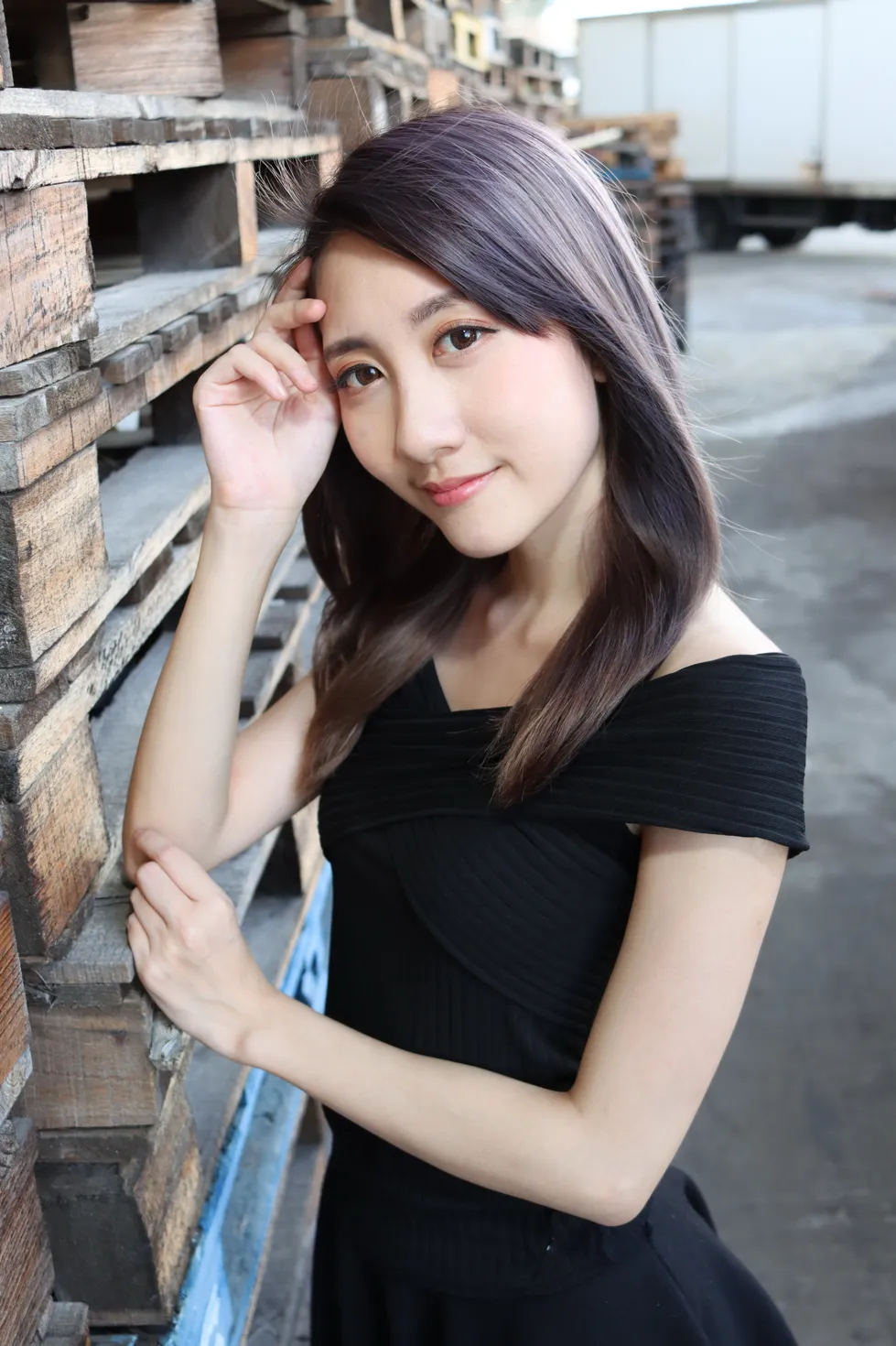 [爱美足] NO.140 Elaine Chung 连衣裙丝袜凉高美腿 街拍#[73P]-13