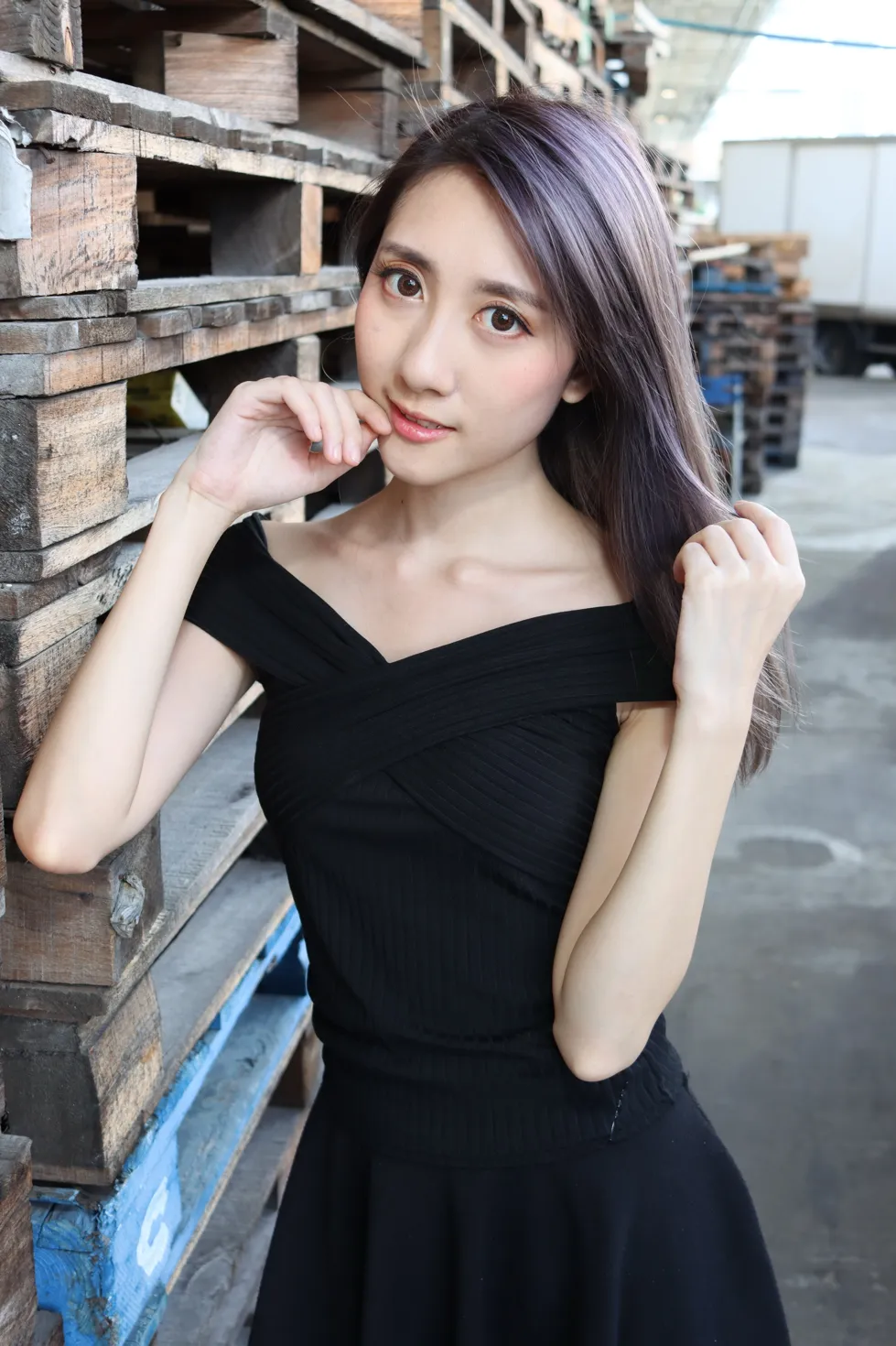 [爱美足] NO.140 Elaine Chung 连衣裙丝袜凉高美腿 街拍#[73P]-14