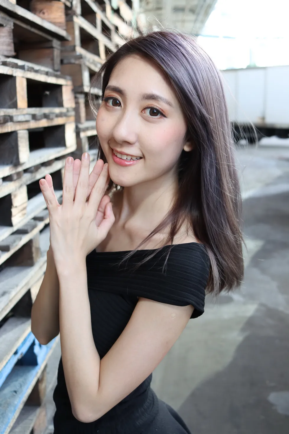 [爱美足] NO.140 Elaine Chung 连衣裙丝袜凉高美腿 街拍#[73P]-5