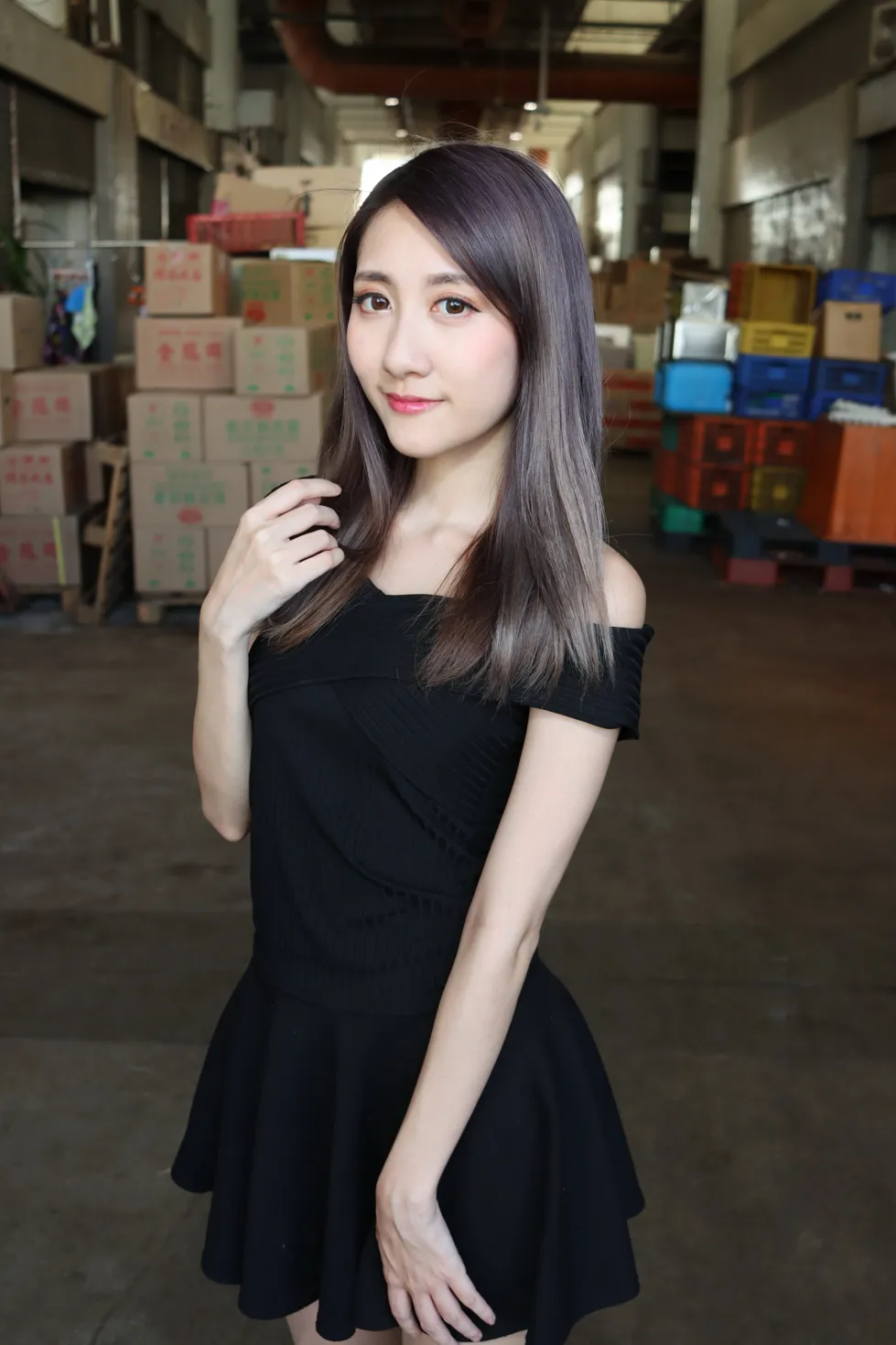 [爱美足] NO.140 Elaine Chung 连衣裙丝袜凉高美腿 街拍#[73P]-7