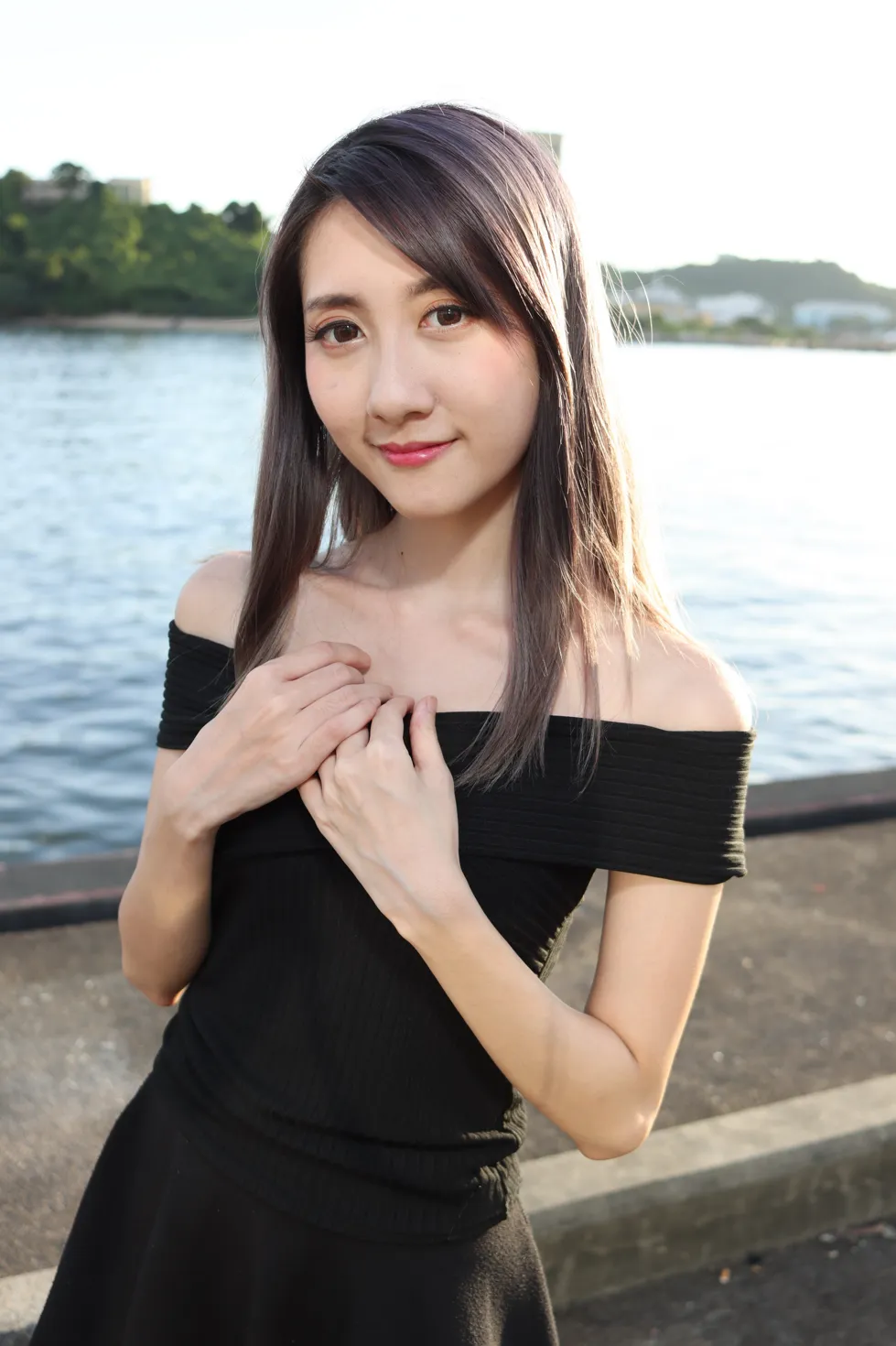 [爱美足] NO.140 Elaine Chung 连衣裙丝袜凉高美腿 街拍#[73P]-2