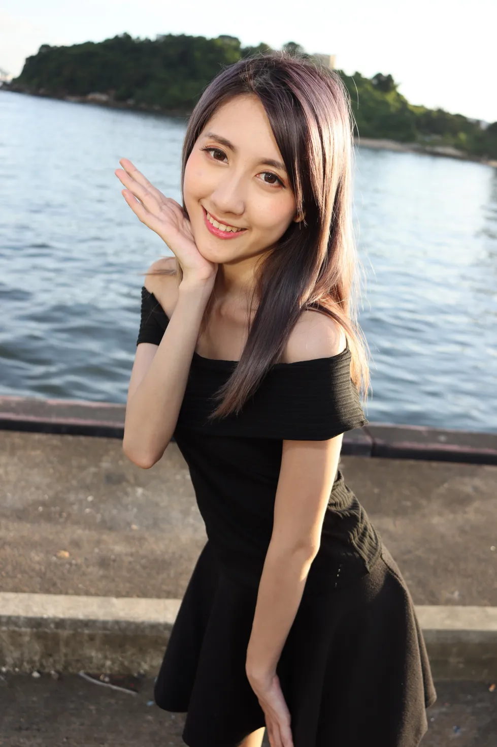 [爱美足] NO.140 Elaine Chung 连衣裙丝袜凉高美腿 街拍#[73P]-4