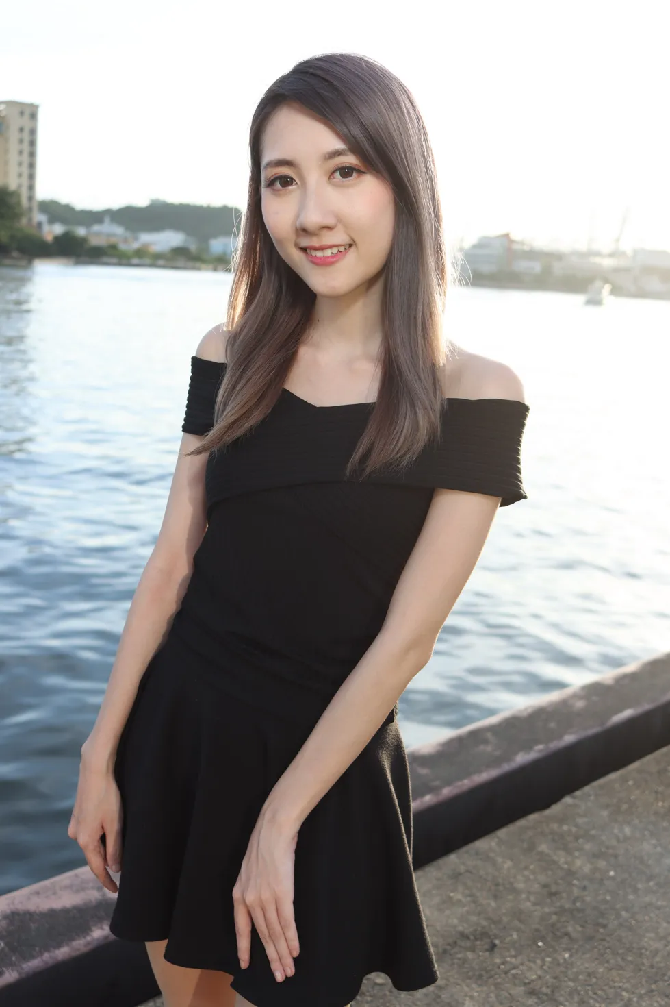 [爱美足] NO.140 Elaine Chung 连衣裙丝袜凉高美腿 街拍#[73P]-7