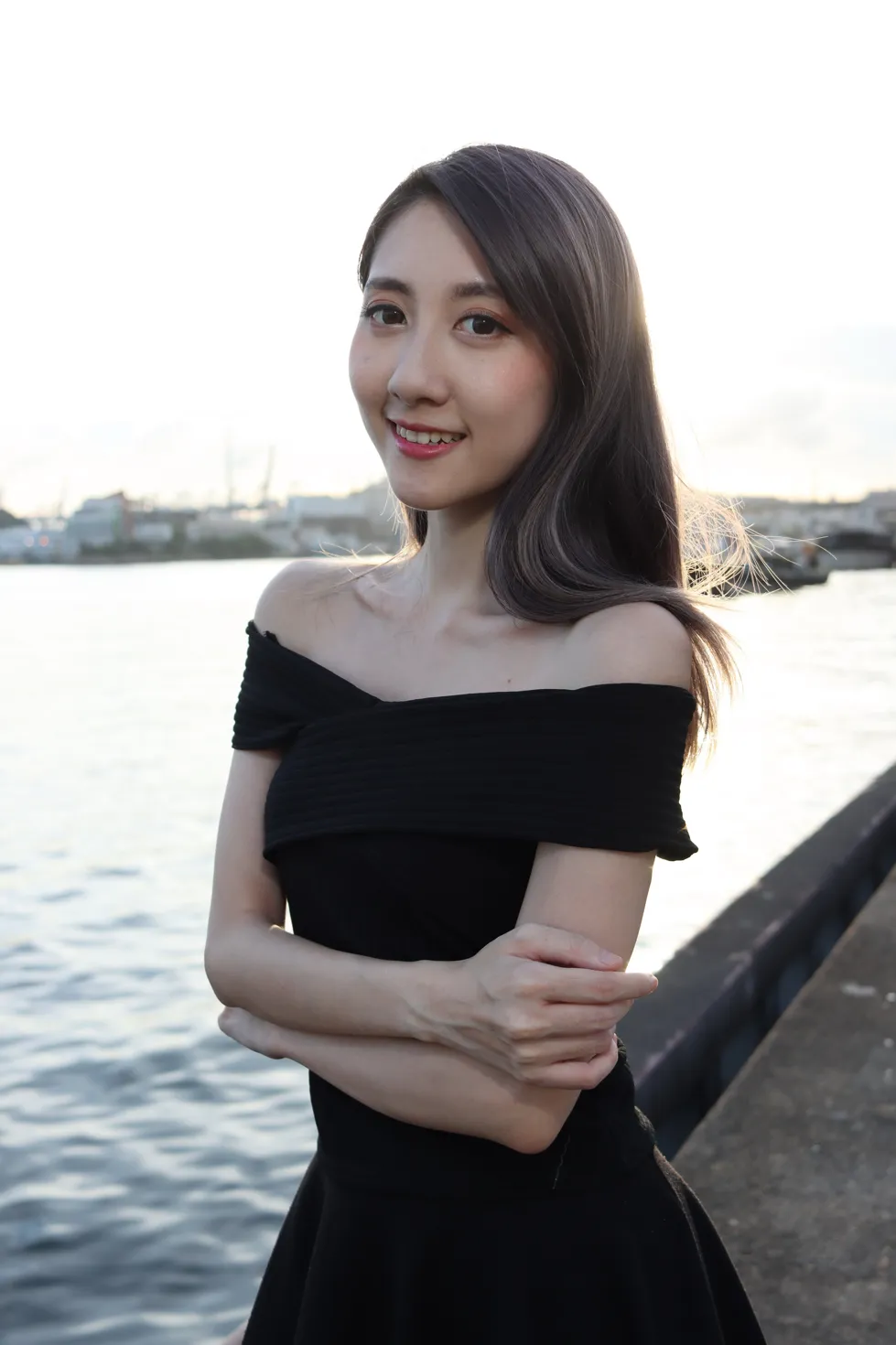 [爱美足] NO.140 Elaine Chung 连衣裙丝袜凉高美腿 街拍#[73P]-9