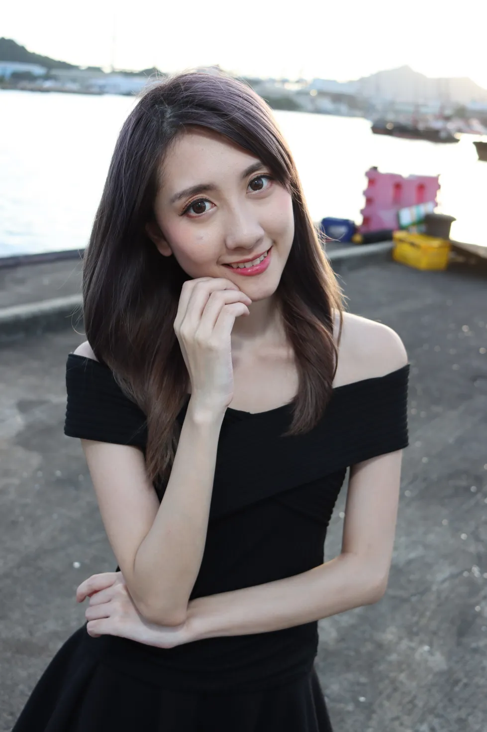 [爱美足] NO.140 Elaine Chung 连衣裙丝袜凉高美腿 街拍#[73P]-12