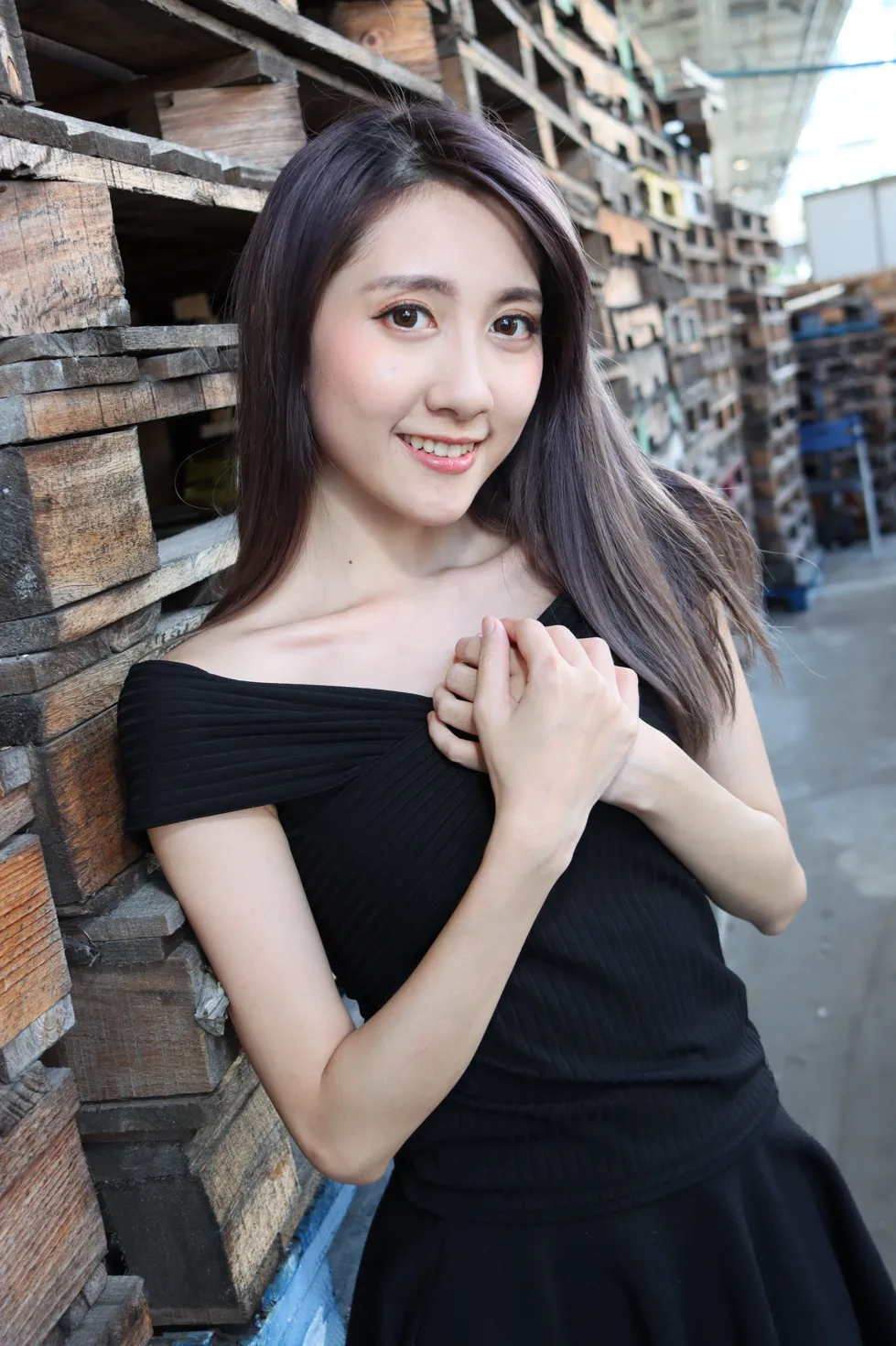 [爱美足] NO.140 Elaine Chung 连衣裙丝袜凉高美腿 街拍#[73P]-7