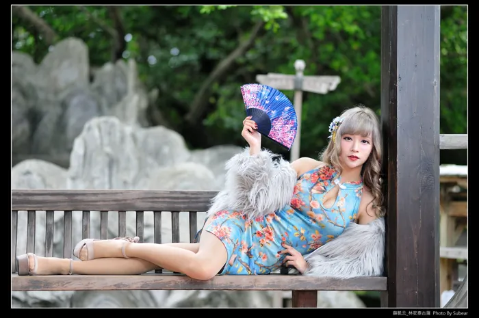[Mzsock] NO.069 Xue Kaiyun, Lin Antai’s ancient house, high heels and beautiful legs, outdoor shot street photography#[76P]-1