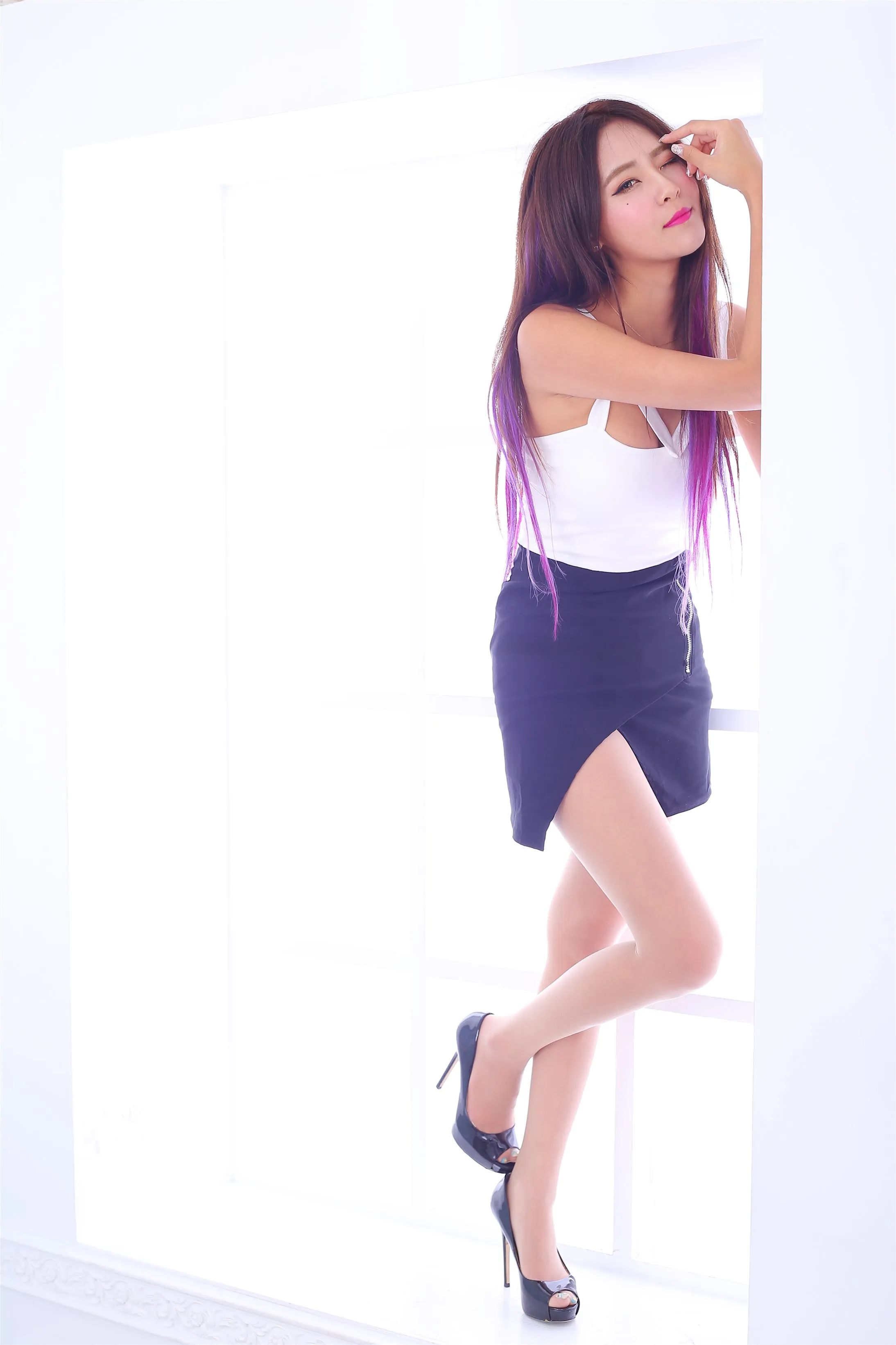 [Mzsock] NO.234 Winnie Xiaoxue high heels and beautiful legs OL1 street photography#[56P]-10