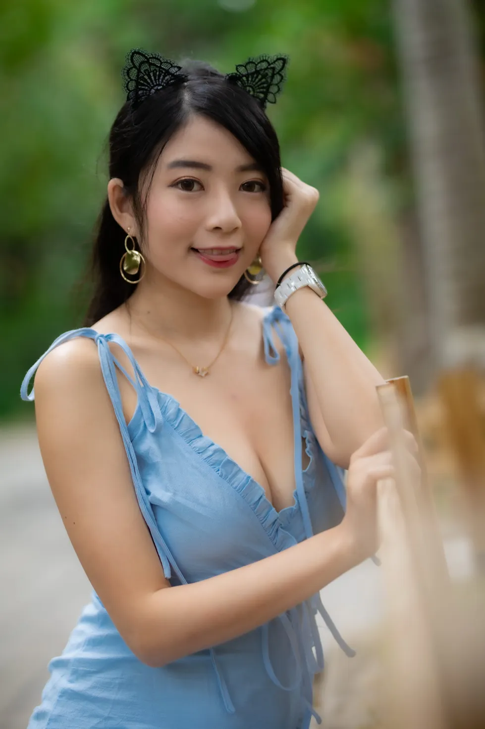 [爱美足] NO.170 湘芹 吊带连衣裙高跟美腿 街拍#[48P]-8