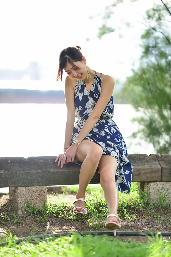 [Mzsock] NO.196 Zhao Tingting dress with cool and high legs street photography#[105P]-1