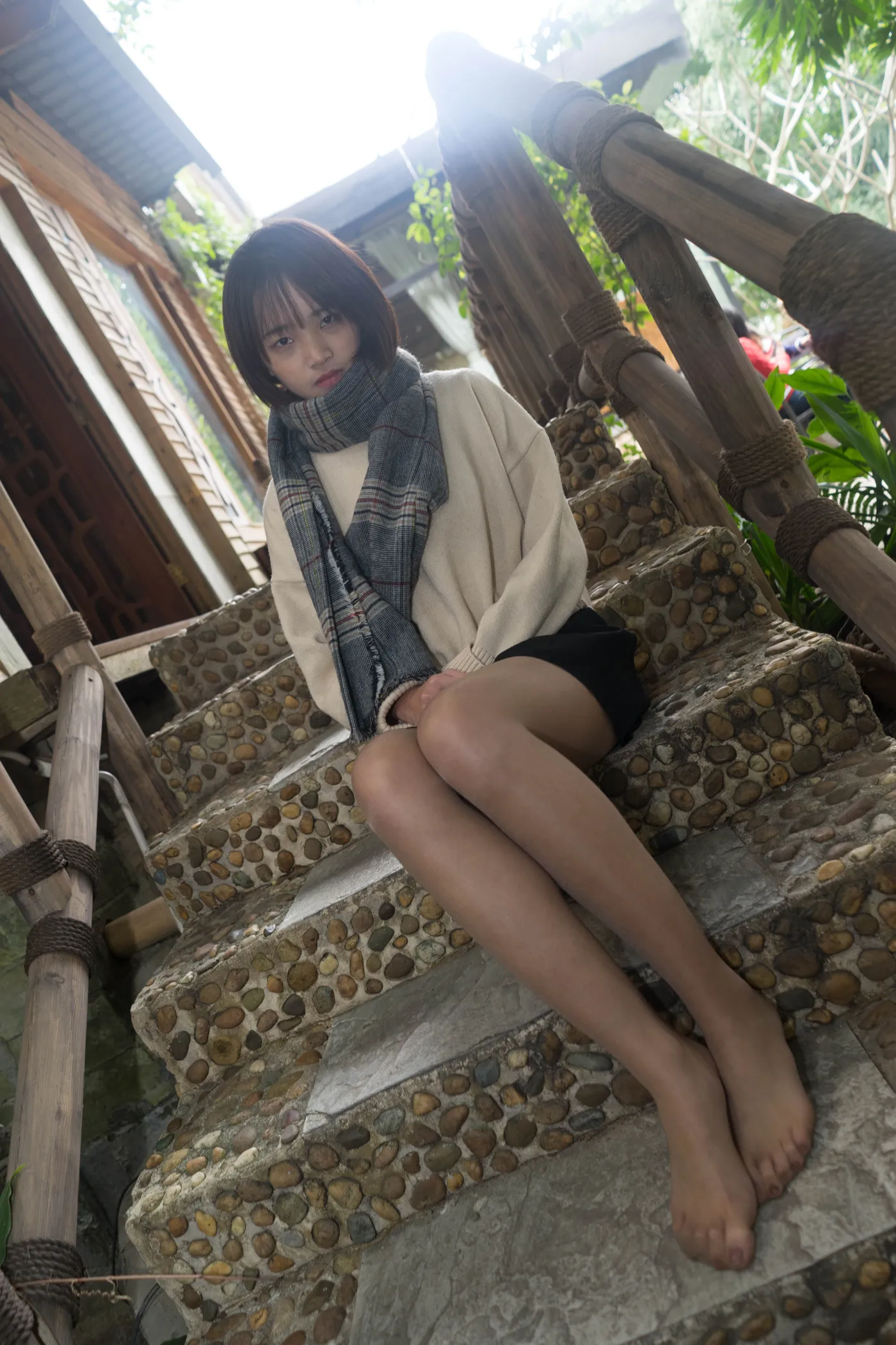 [爱美足] NO.001 高中妹子街边偶遇直接约拍不犹豫 街拍#[106P]-10