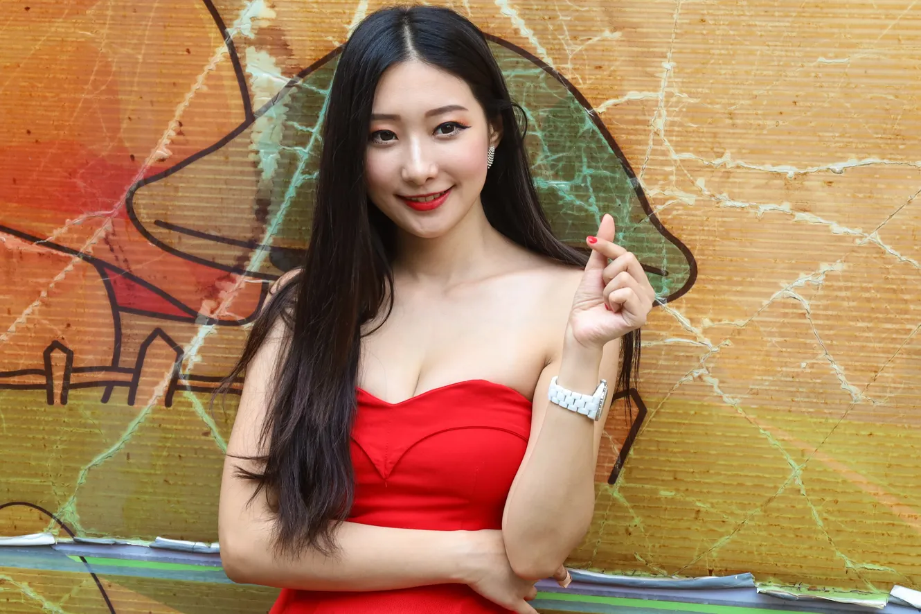 [Mzsock] NO.132 Wu Caijie’s small dress with high legs and beautiful legs street photography#[49P]-2
