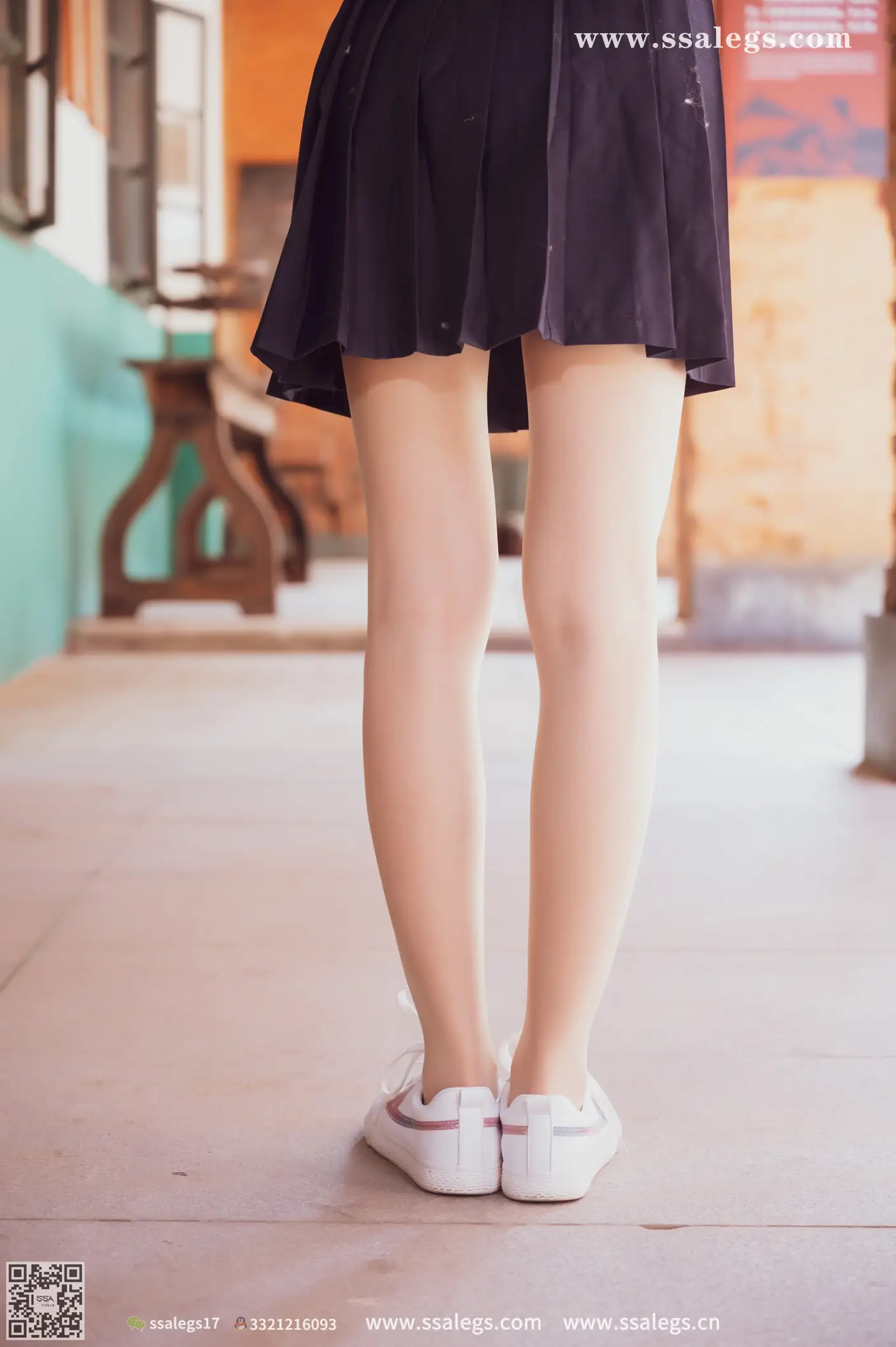 [爱美足] NO.422 漫漫白色jk制服肉丝写真(下) 丝社#[124P]-6