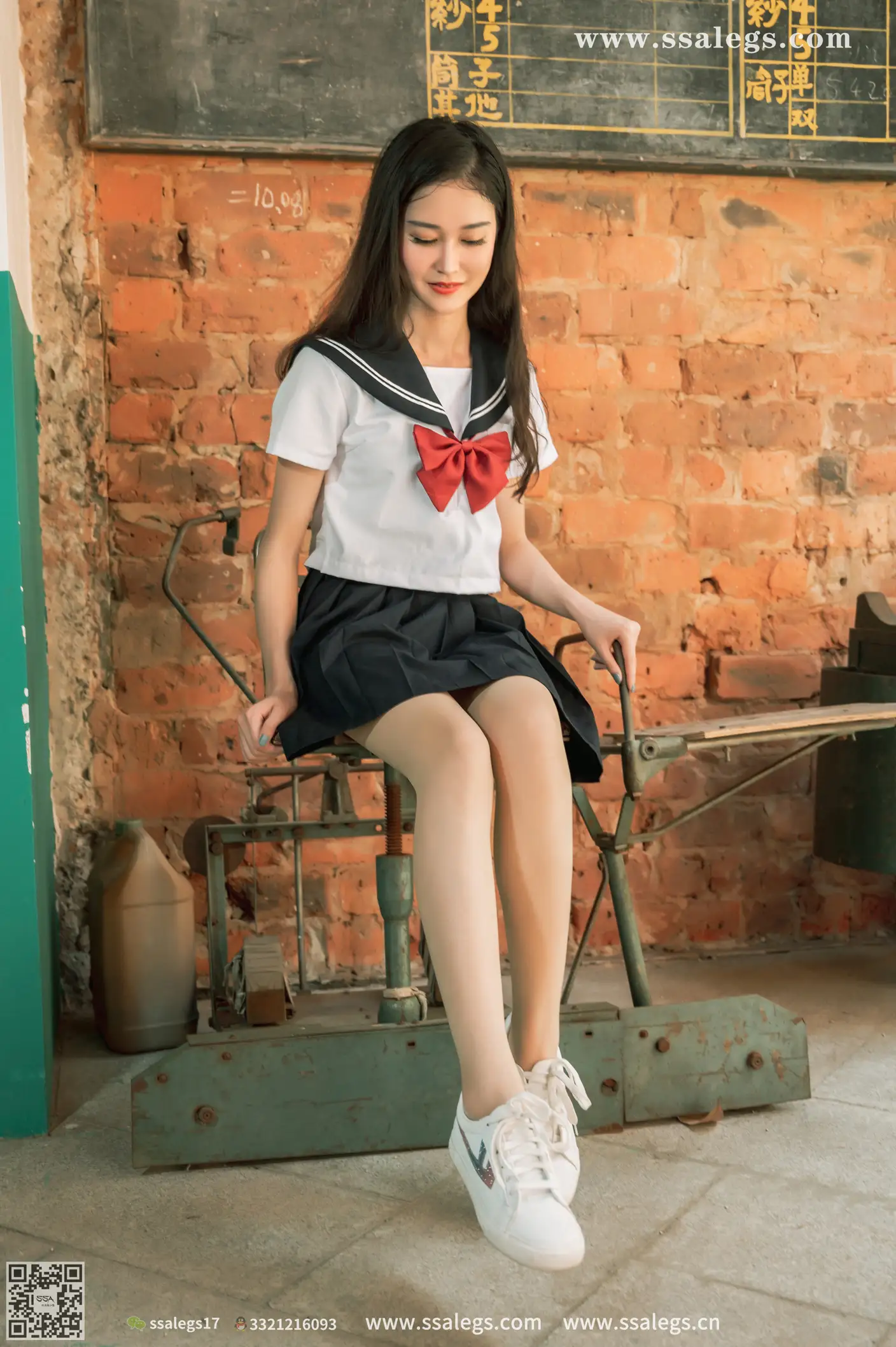 [爱美足] NO.422 漫漫白色jk制服肉丝写真(下) 丝社#[124P]-6