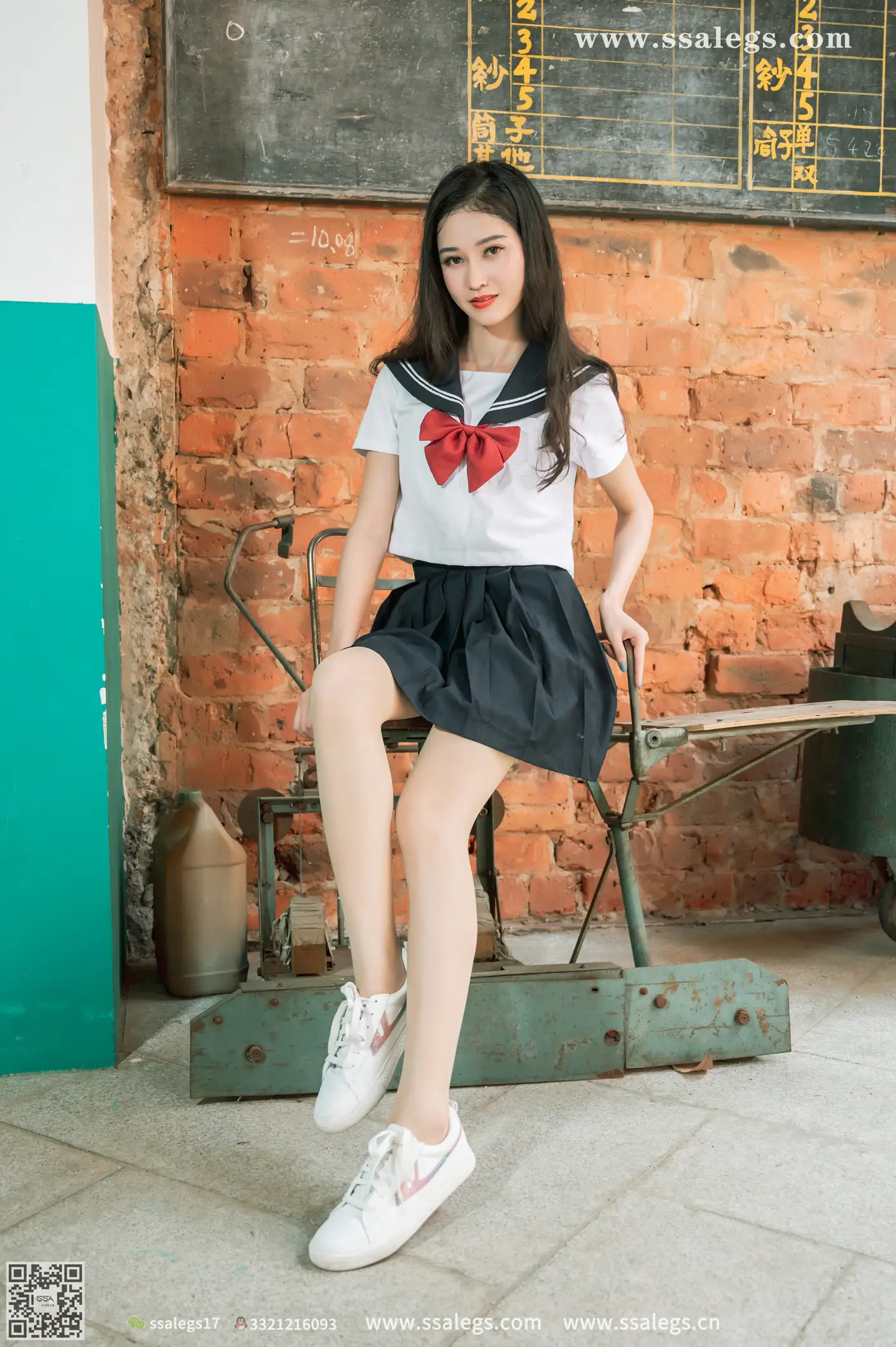 [爱美足] NO.422 漫漫白色jk制服肉丝写真(下) 丝社#[124P]-8
