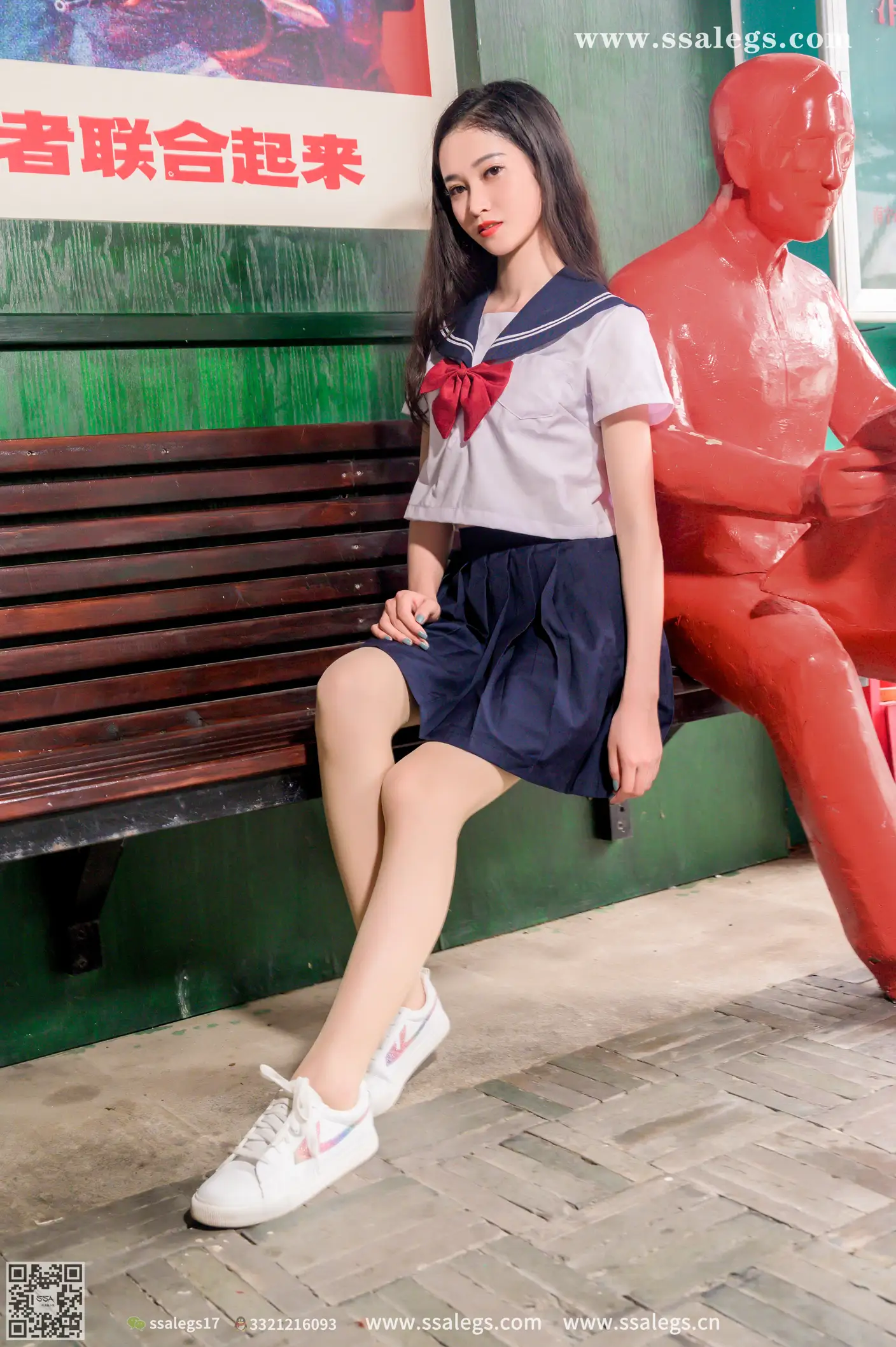 [Mzsock] NO.422 Man -white JK uniform shredded pork photo (below) Silk club#[124P]-3