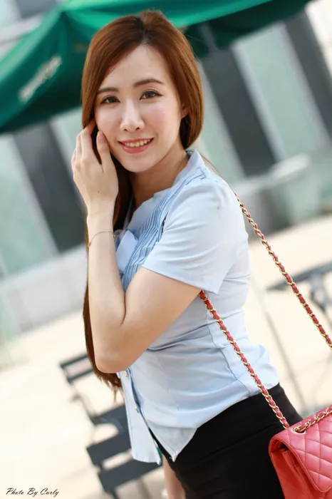 [爱美足] NO.041 Dora OL黑丝 高跟美腿旅拍 街拍#[106P]-10