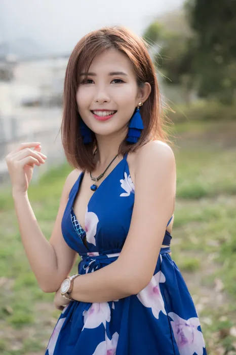 [爱美足] NO.052 Polly 高衩長裙 高跟美腿旅拍 街拍#[60P]-15