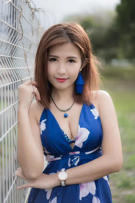 [爱美足] NO.052 Polly 高衩長裙 高跟美腿旅拍 街拍#[60P]-16