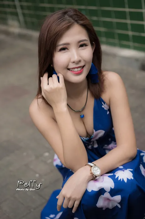 [爱美足] NO.052 Polly 高衩長裙 高跟美腿旅拍 街拍#[60P]-10