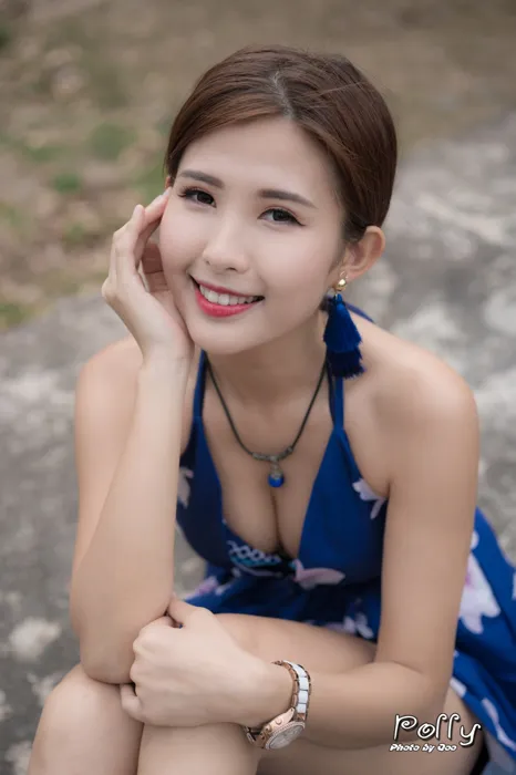 [爱美足] NO.052 Polly 高衩長裙 高跟美腿旅拍 街拍#[60P]-2