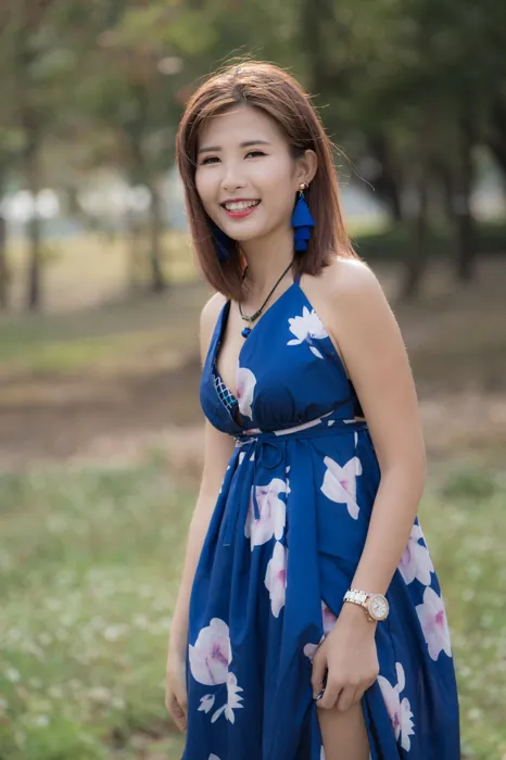 [爱美足] NO.052 Polly 高衩長裙 高跟美腿旅拍 街拍#[60P]-6