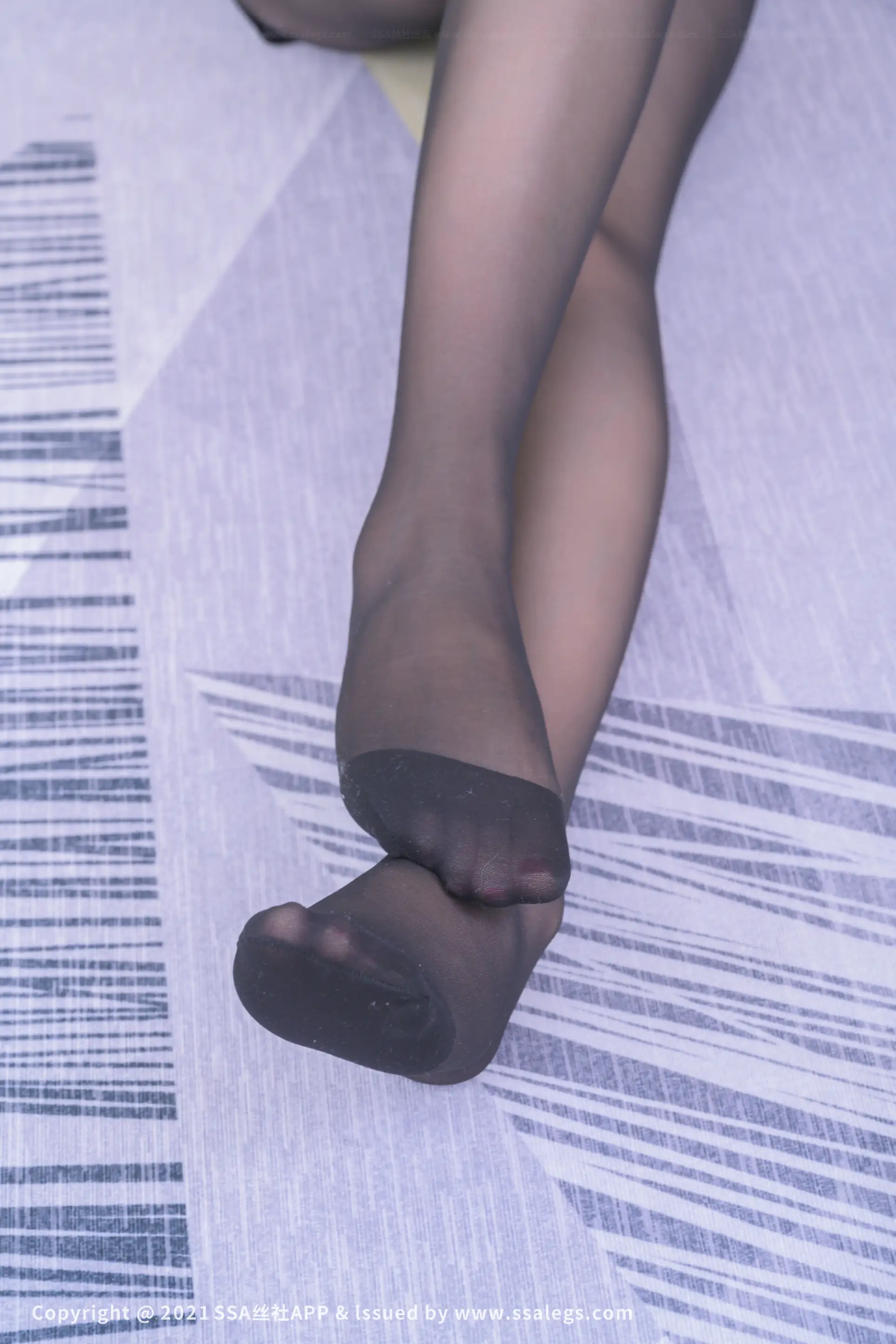 [Mzsock] NO.685 Model Xinxin’s black stockings and beautiful feet (Part 2) silk club#[128P]-5