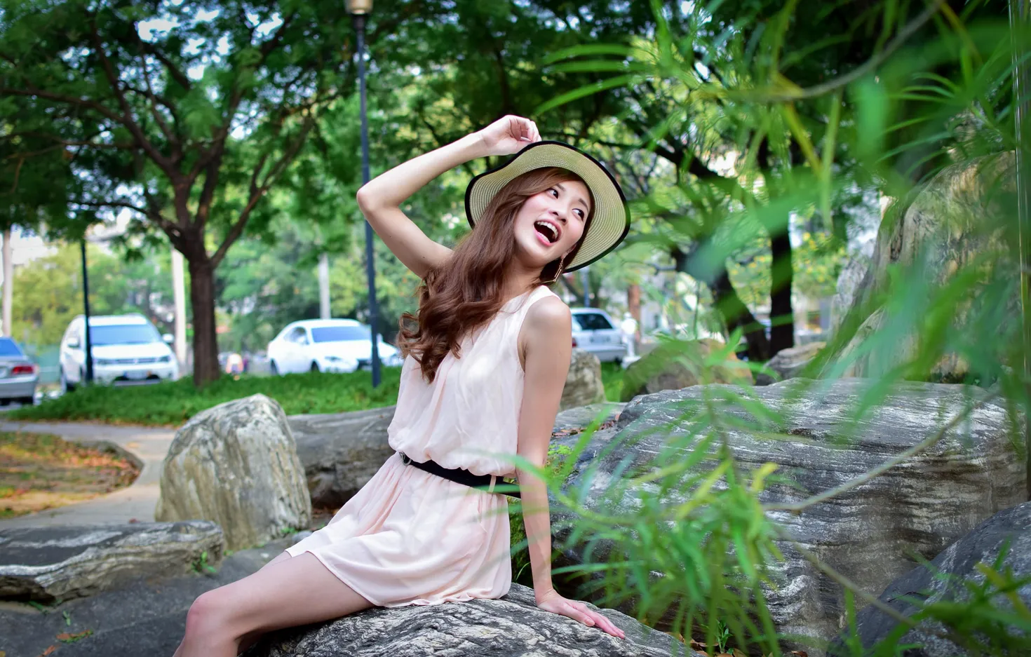 [爱美足] NO.180 张筠 连衣裙凉高美腿 街拍#[29P]-3