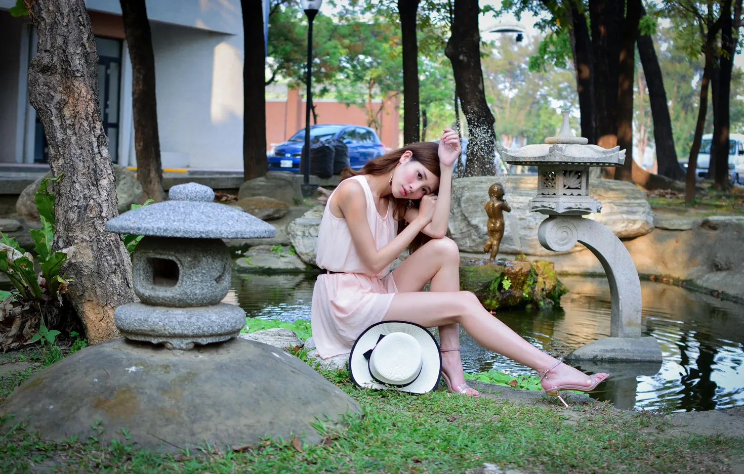 [爱美足] NO.180 张筠 连衣裙凉高美腿 街拍#[29P]-10