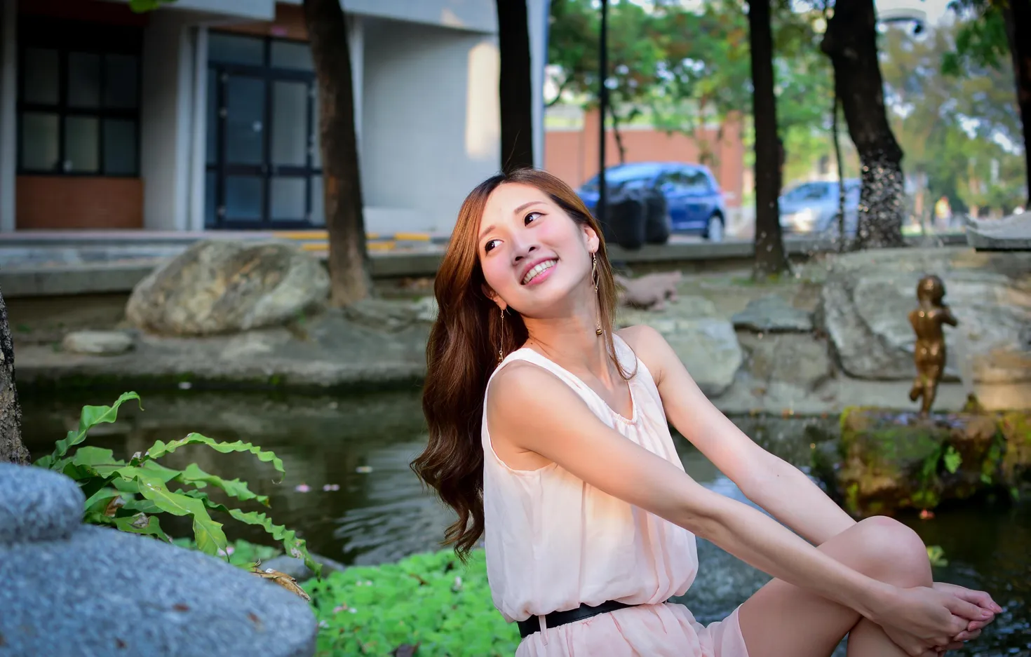 [爱美足] NO.180 张筠 连衣裙凉高美腿 街拍#[29P]-1