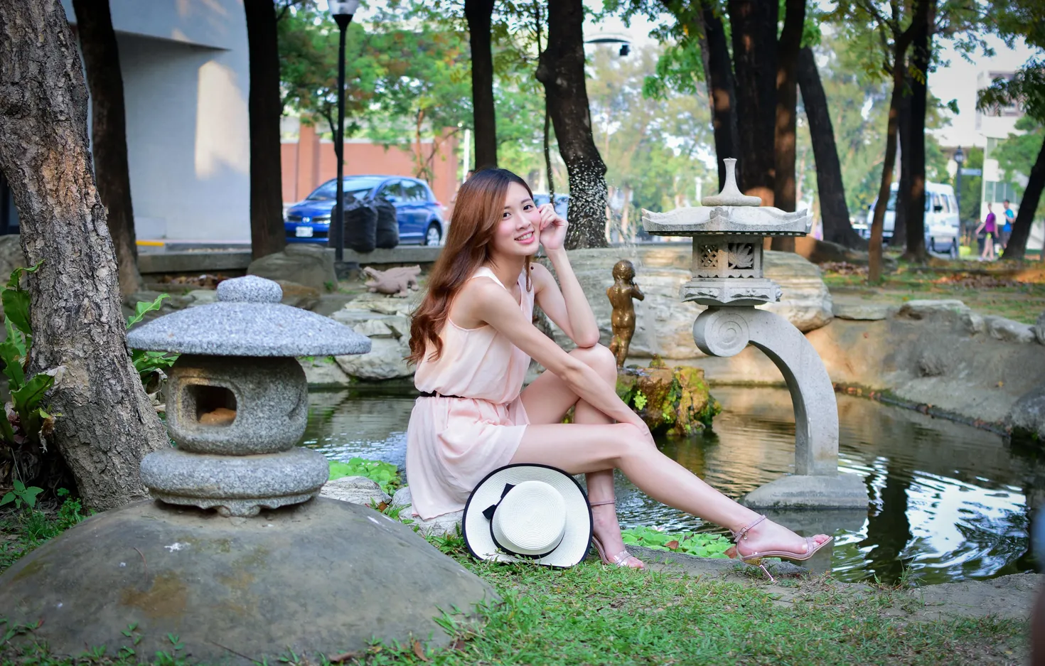 [爱美足] NO.180 张筠 连衣裙凉高美腿 街拍#[29P]-9