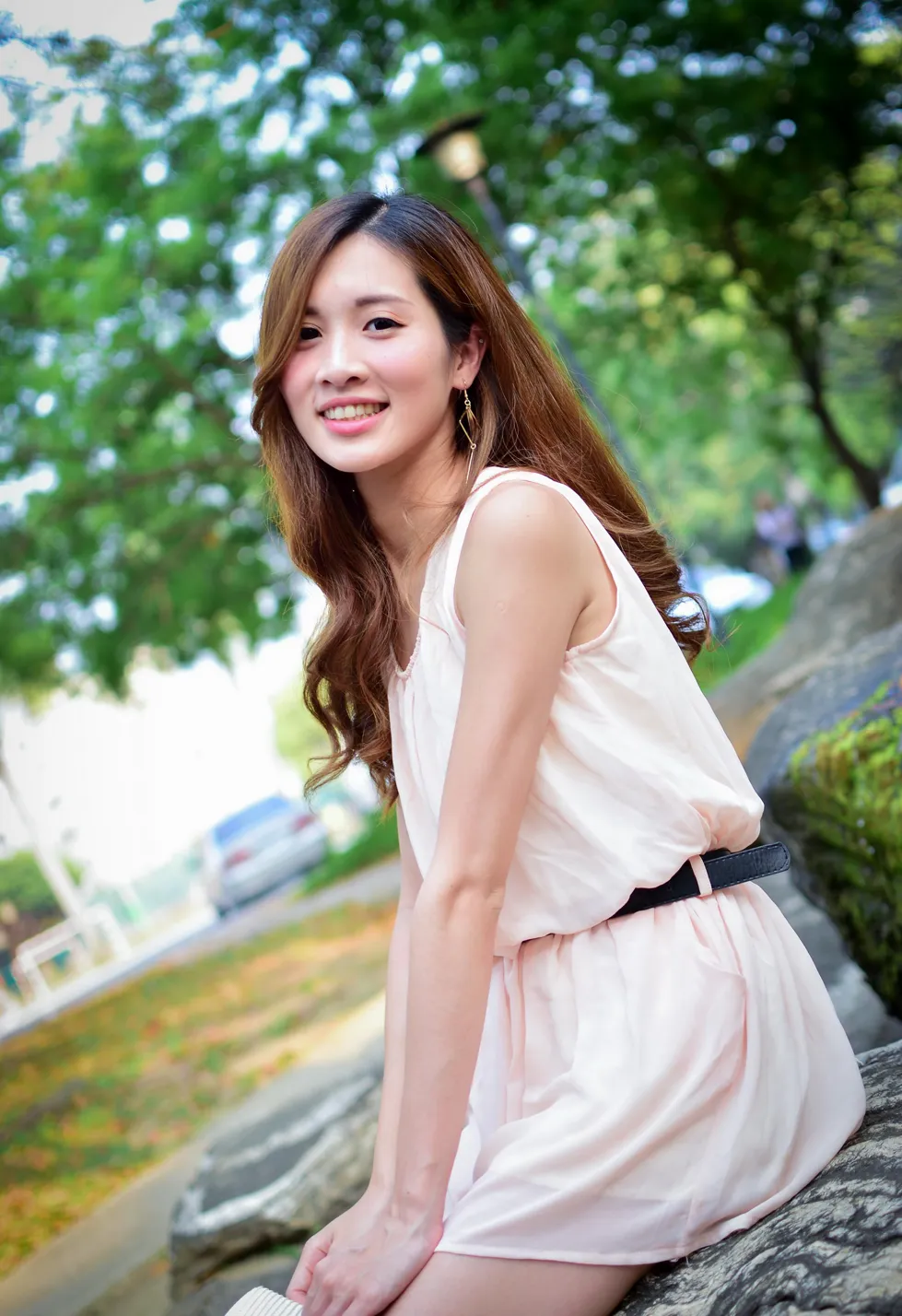 [爱美足] NO.180 张筠 连衣裙凉高美腿 街拍#[29P]-9