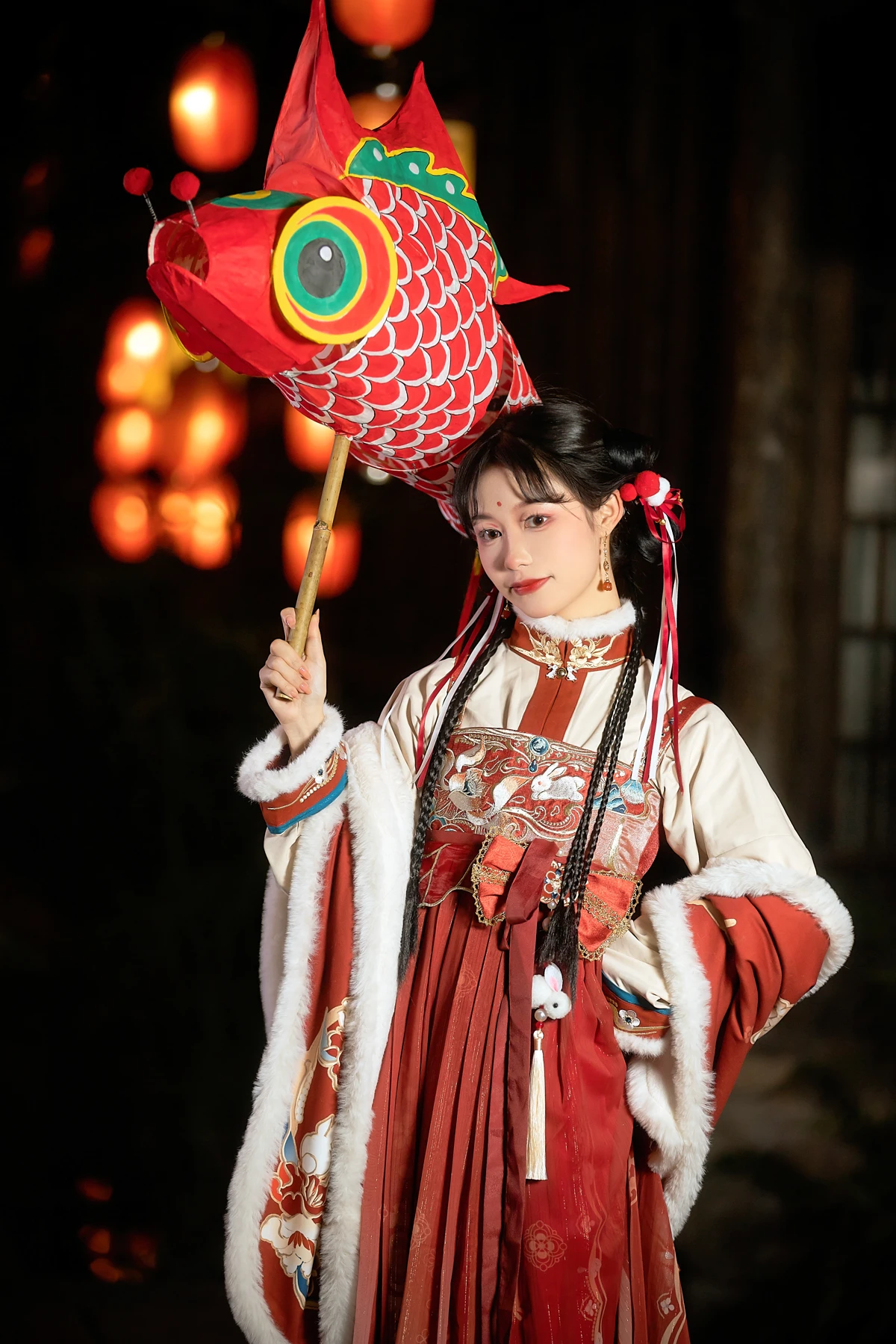 [艺图语] 2023.02.09 Vol.3003 逛灯会 梨一依#[22P]-7