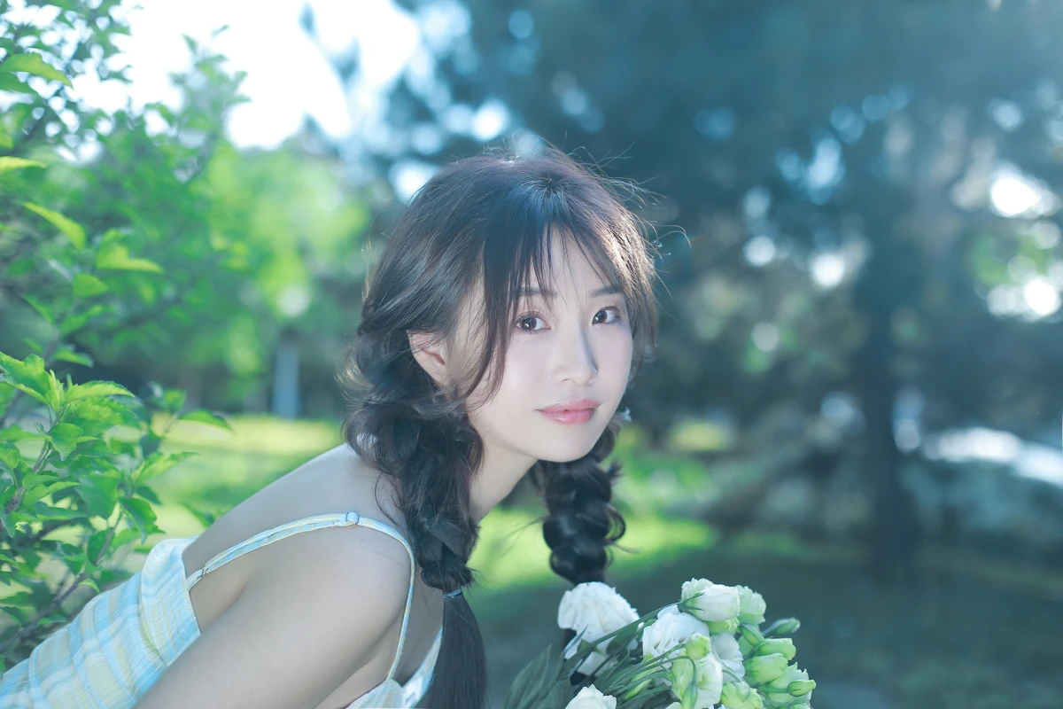 [艺图语] 2023.03.10 Vol.3040 花与少女 大萌#[22P]-2