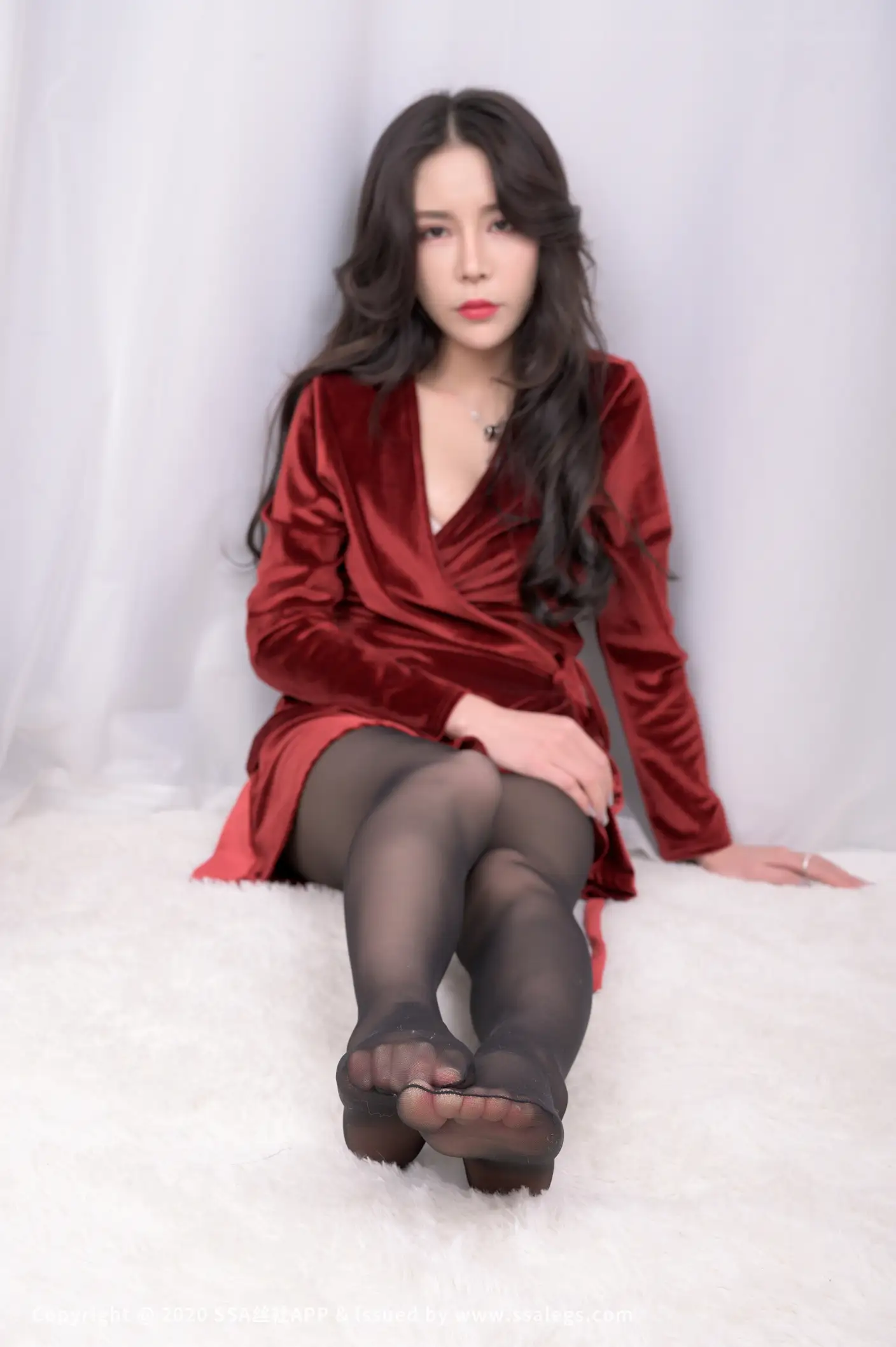 [爱美足] NO.554 娜娜 黑丝袜图展示（上) 丝社#[127P]-8