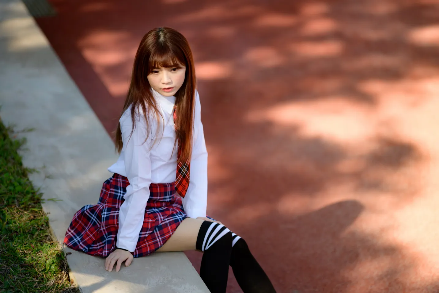 [爱美足] NO.233 学生制服高跟 街拍#[105P]-2