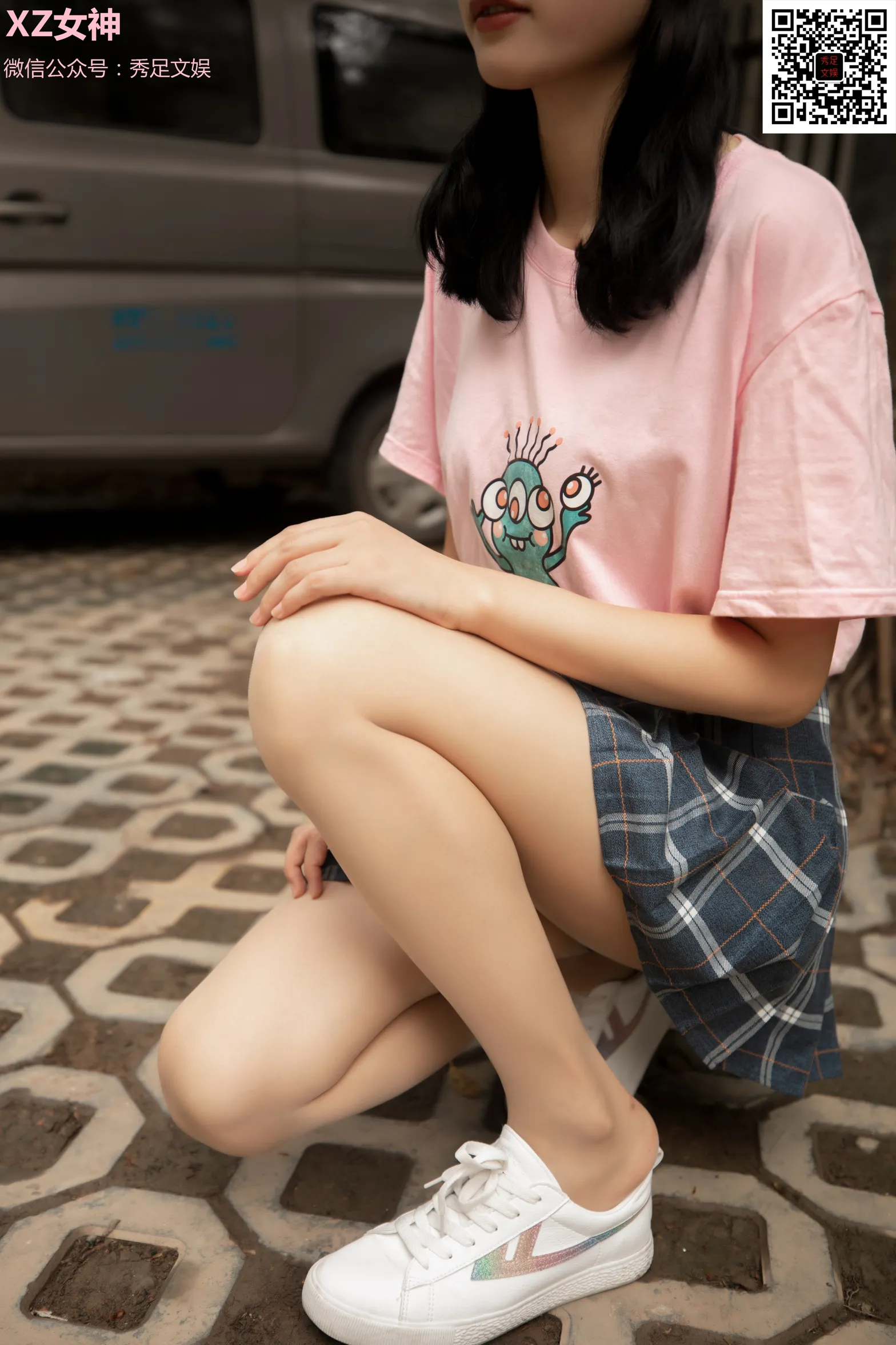 [爱美足] NO.006 青春无敌的百褶裙少女 街拍#[60P]-16