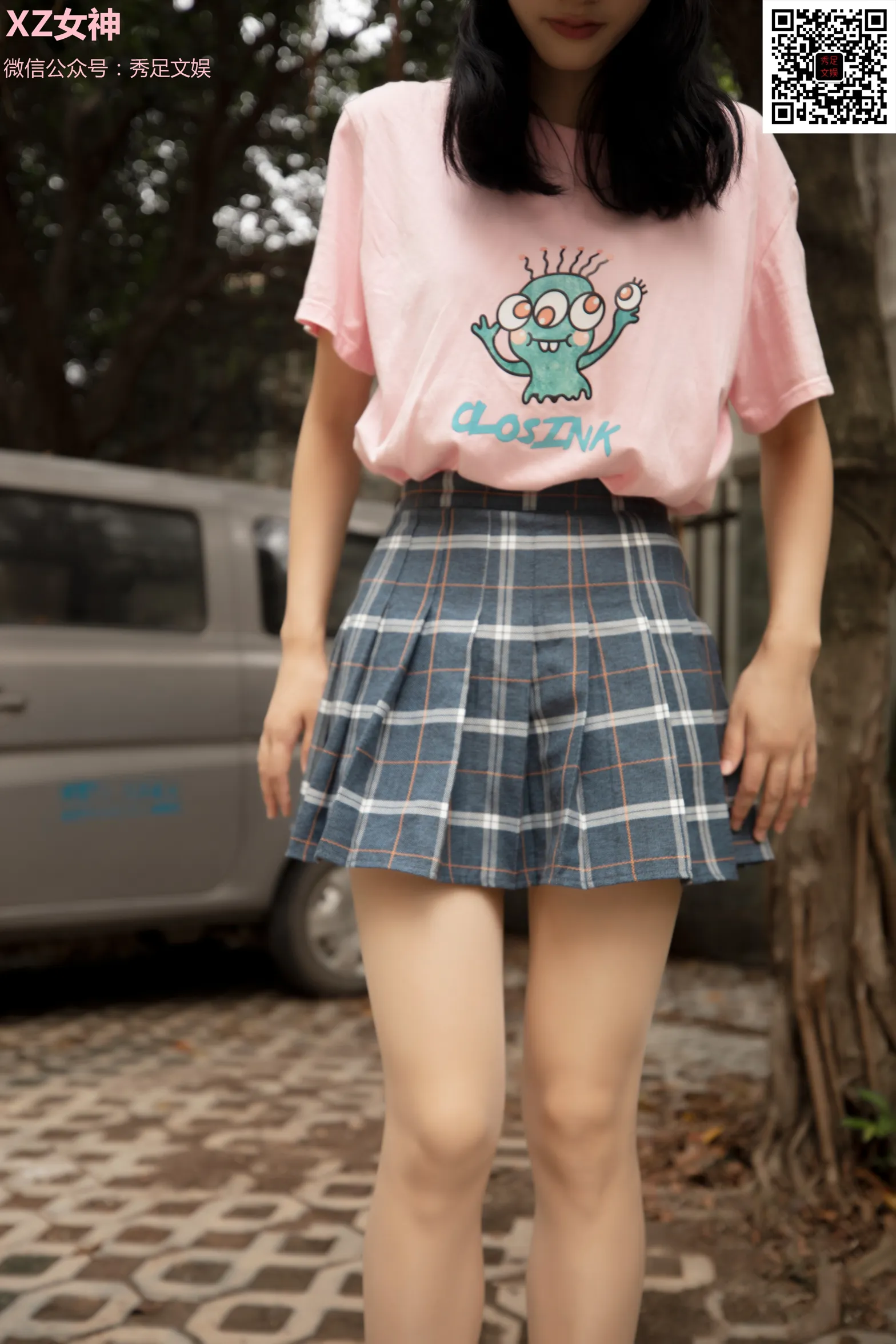 [爱美足] NO.006 青春无敌的百褶裙少女 街拍#[60P]-2