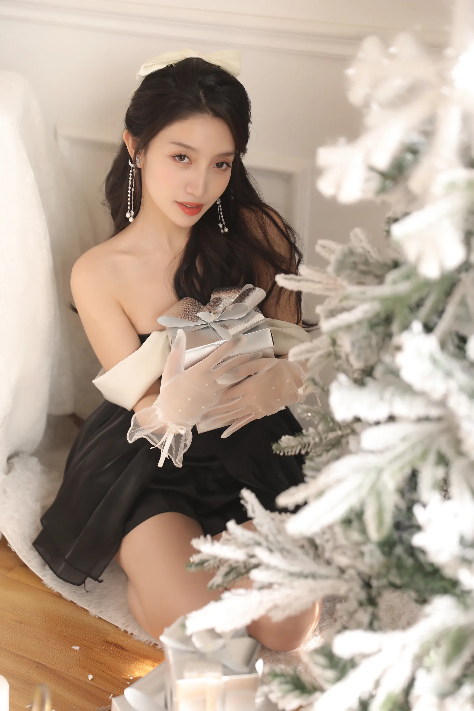 [艺图语] 2022.12.08 Vol.2628 – 千金圣诞 柠萌婧啊#[36P]-5