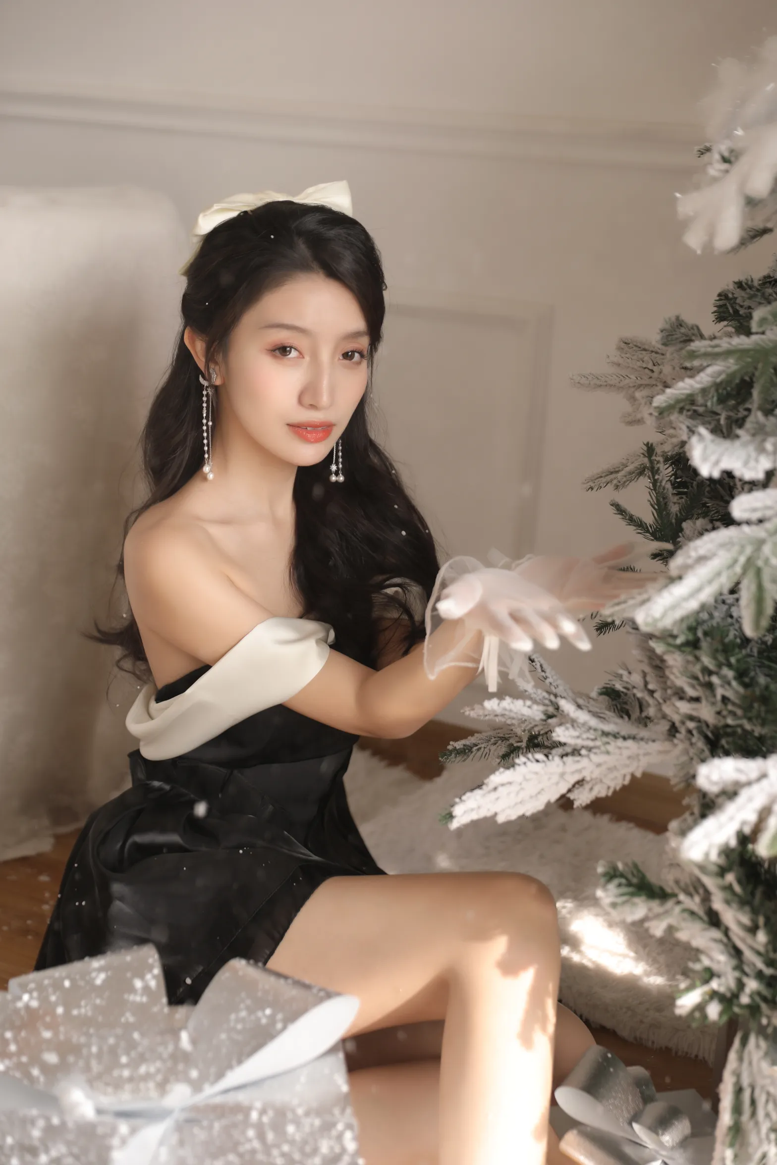 [艺图语] 2022.12.08 Vol.2628 – 千金圣诞 柠萌婧啊#[36P]-10