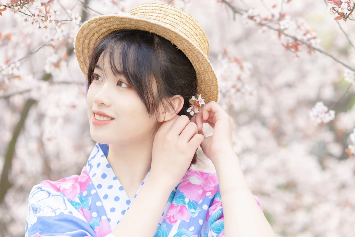 [艺图语] 2023.02.08 Vol.2995 春日花和服 泉泉#[32P]-6