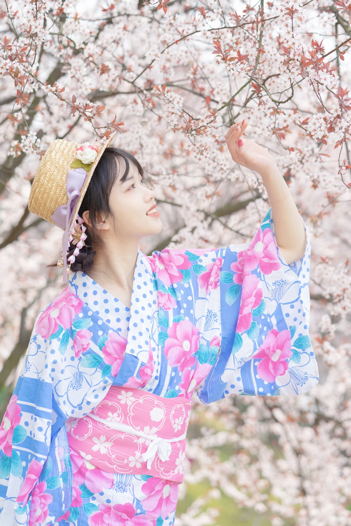 [艺图语] 2023.02.08 Vol.2995 春日花和服 泉泉#[32P]-7
