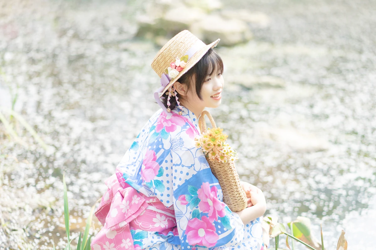 [艺图语] 2023.02.08 Vol.2995 春日花和服 泉泉#[32P]-8