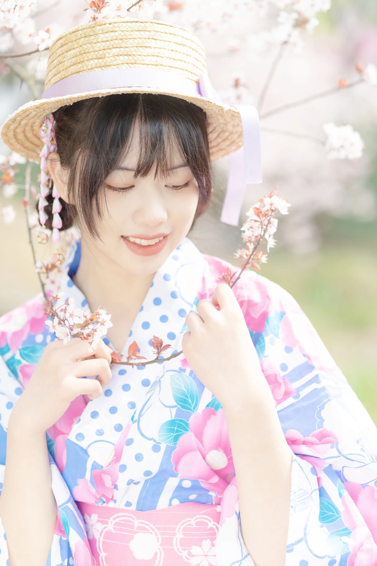 [艺图语] 2023.02.08 Vol.2995 春日花和服 泉泉#[32P]-10