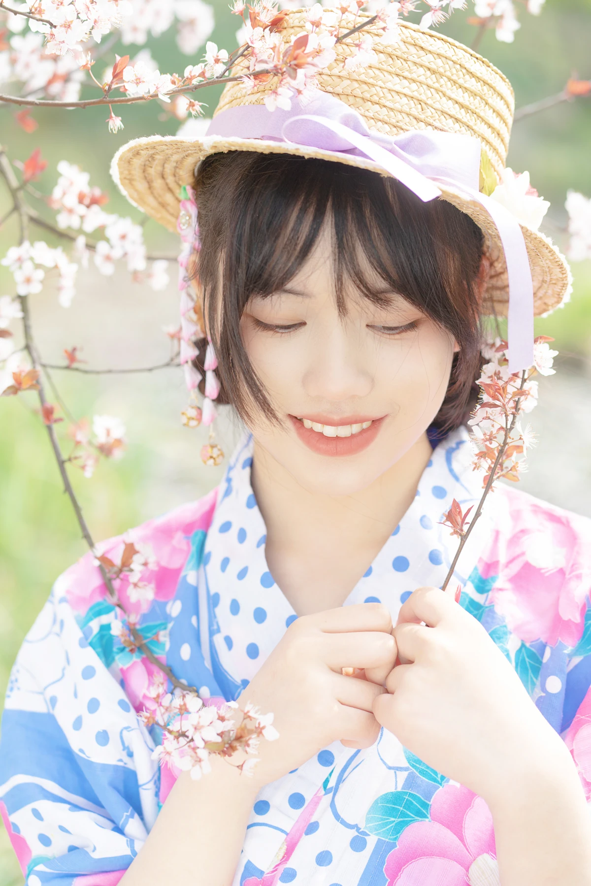 [艺图语] 2023.02.08 Vol.2995 春日花和服 泉泉#[32P]-11