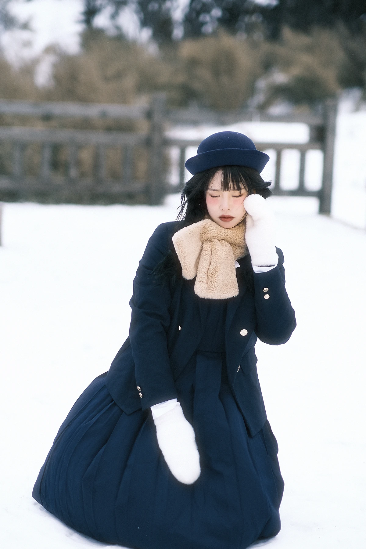 [艺图语] 2022.12.28 Vol.2775 – 初雪降临时 会想起我吗 甜茶#[23P]-3