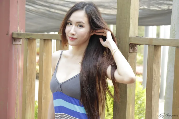 [Mzsock] NO.048 Dora Yanxi elegant dress high heels beautiful legs outdoor shot street photography#[51P]-1